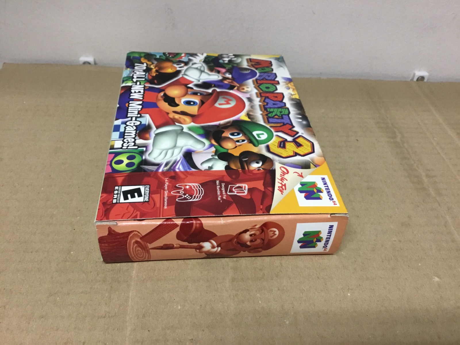 Used Nintendo 64 Cartridge Mario Party 3 w/ Box & Manual – Complete *Tested*