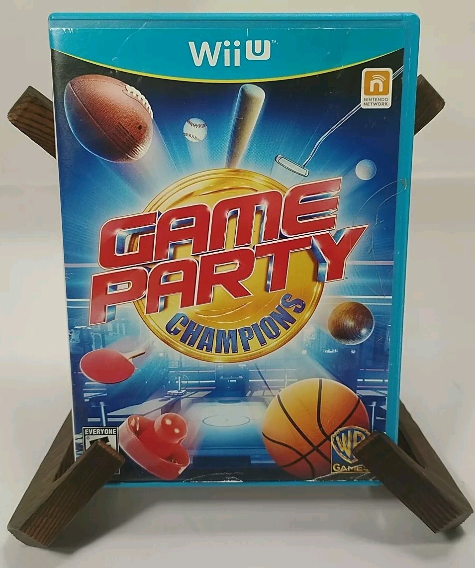 Game Party Champions (Nintendo Wii U, 2012) Complete