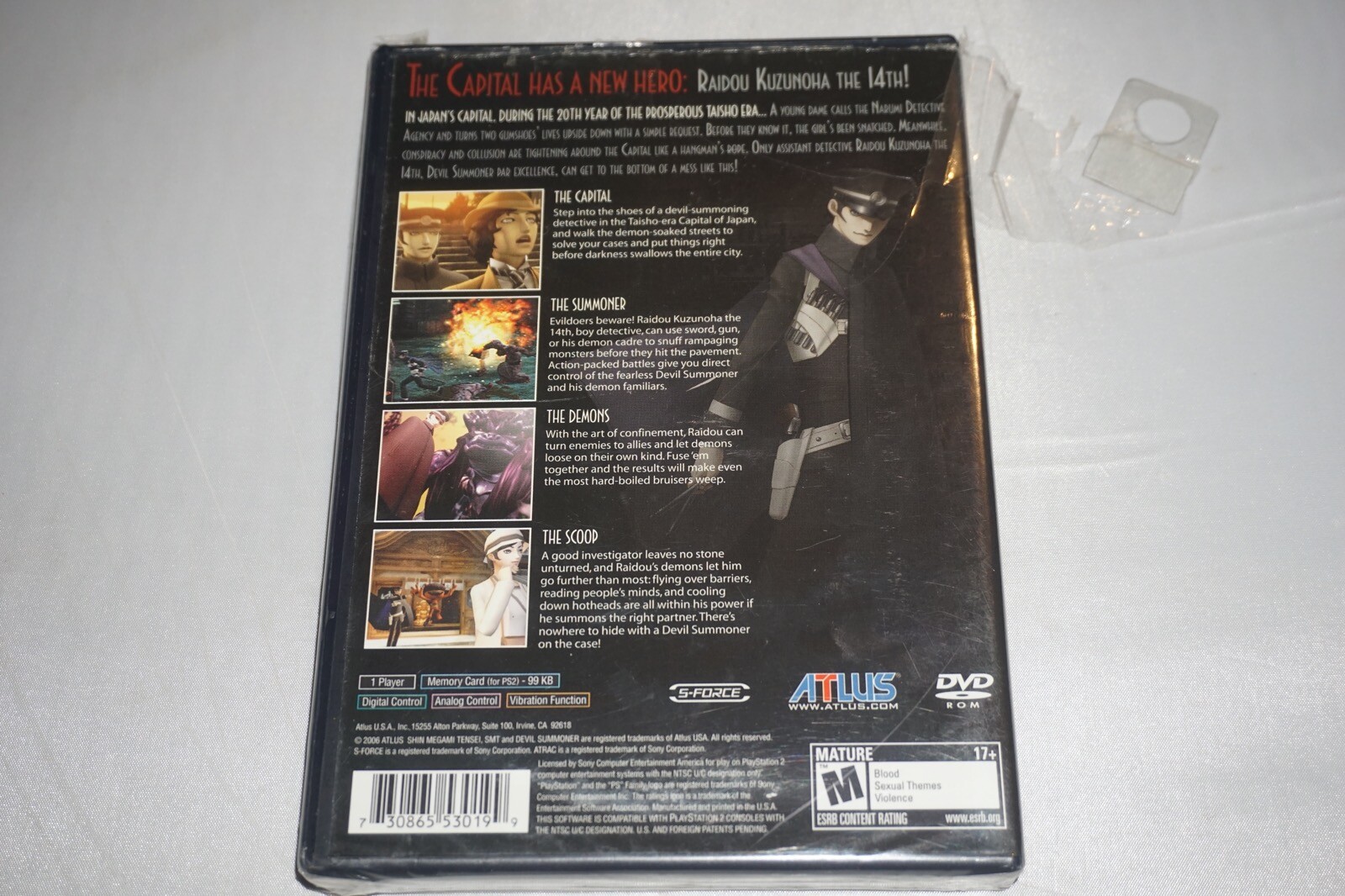 Shin Megami Tensei Devil Summoner 1 (Sony Playstation 2 ps2) NEW Factory Sealed
