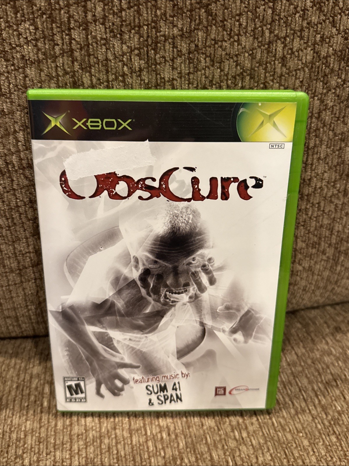Obscure Xbox Complete w/ Registration Card CIB Horror Disc Perfect See Notes