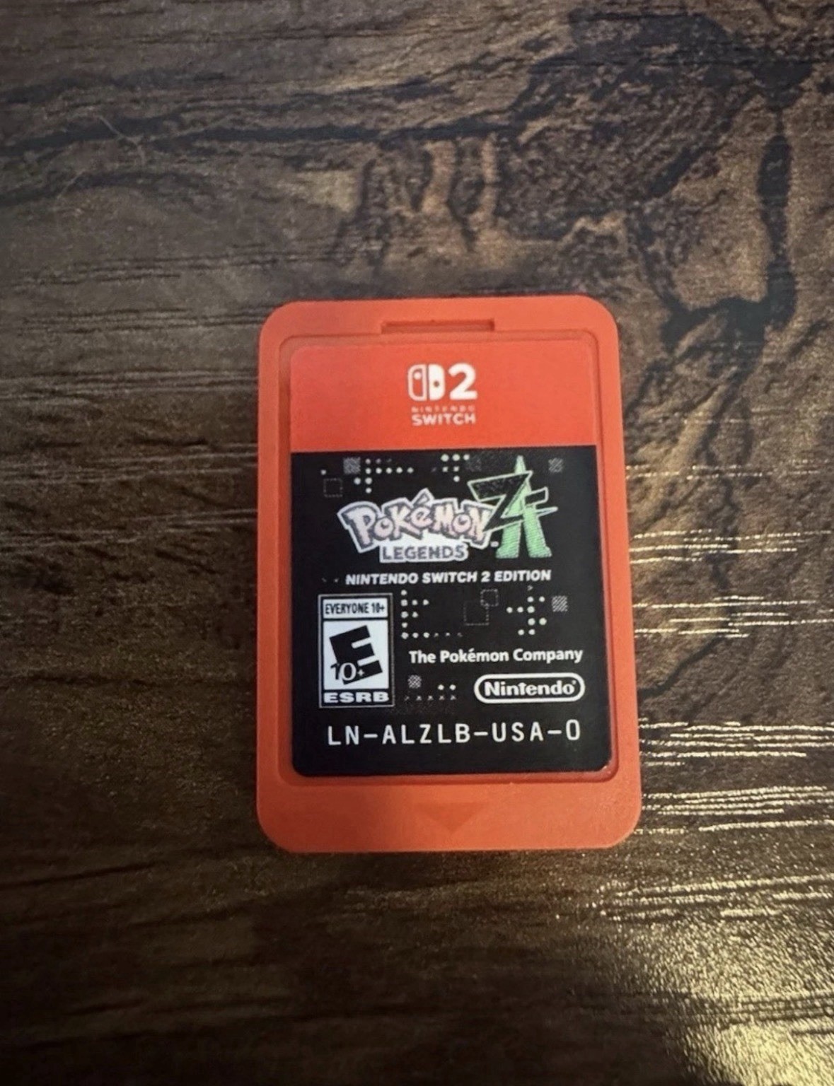 Pokémon Legends ZA – Nintendo Switch 2 / Switch Compatible – Tested (Loose)