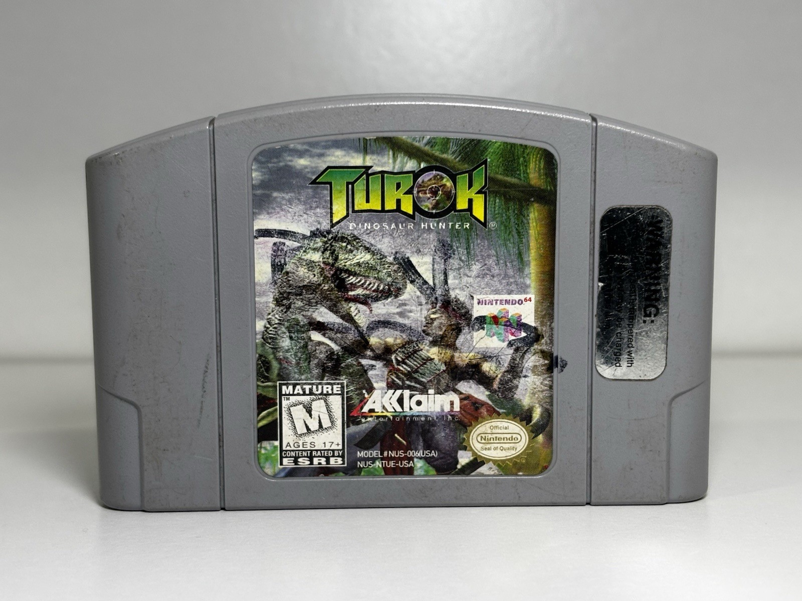 Turok: Dinosaur Hunter Nintendo 64 Acclaim M – Mature Cartridge Only