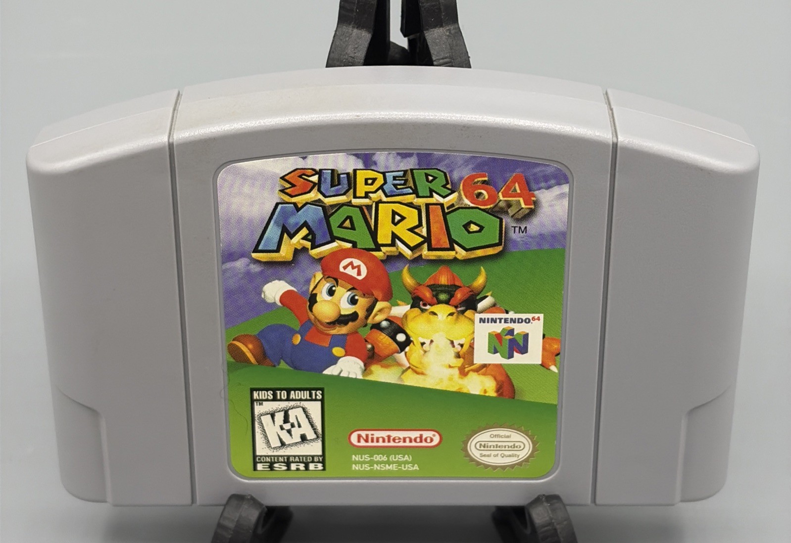 Super Mario 64 Nintendo N64 1997 Authentic💯 Tested✅ Rare 1st Print “00” Mint💎