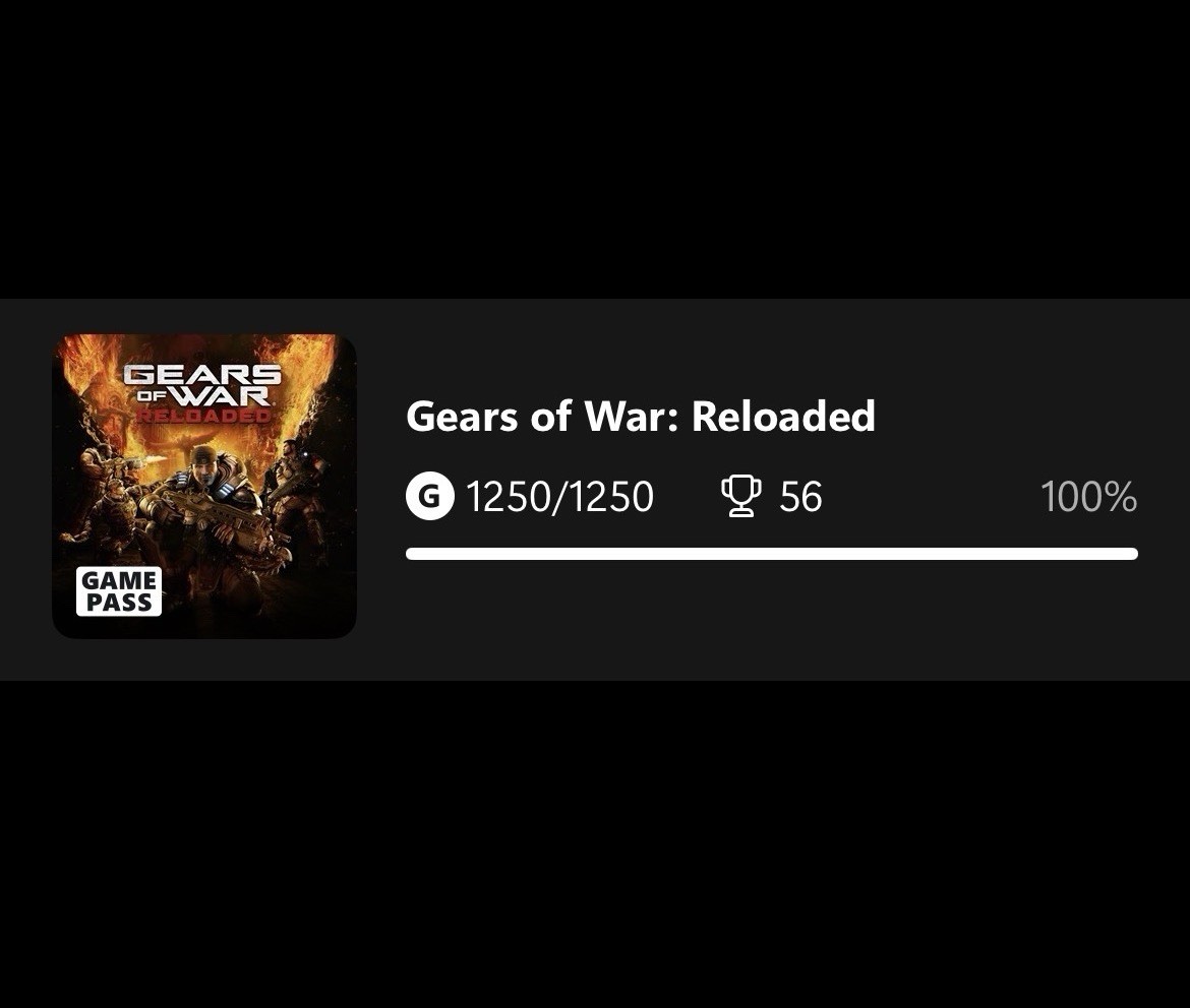 Gears Of War Reloaded 100% Achievements/Platinum Trophy