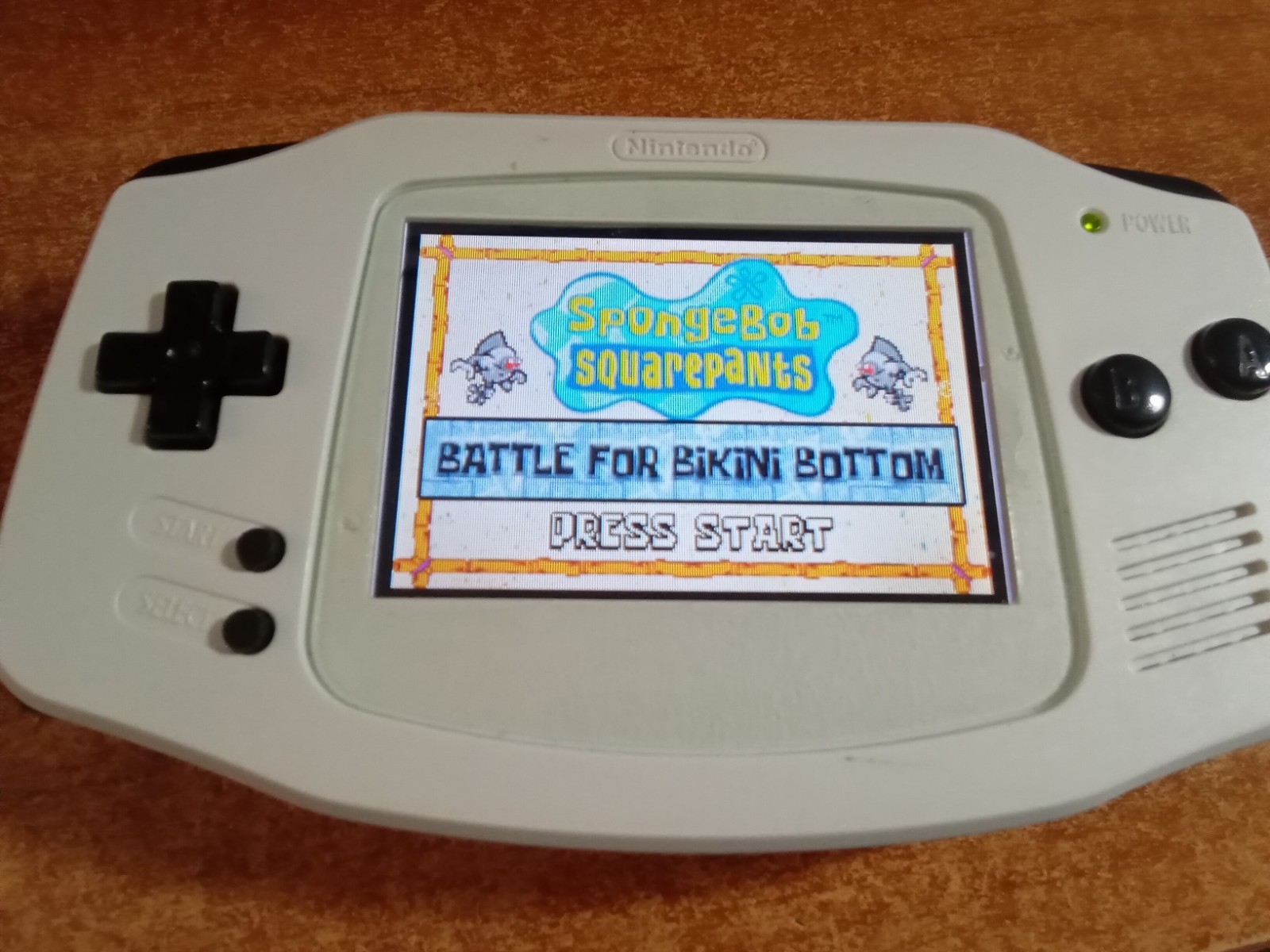 SpongeBob SquarePants: Battle for Bikini Bottom (Game Boy Advance GBA) *TESTED*