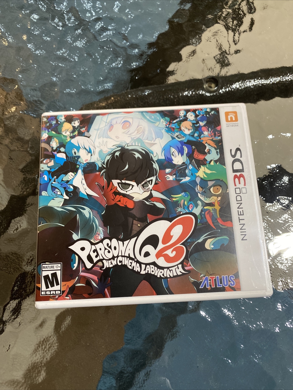 Persona Q2: New Cinema Labyrinth Launch Edition w/ Buttons (3DS) Complete in Box