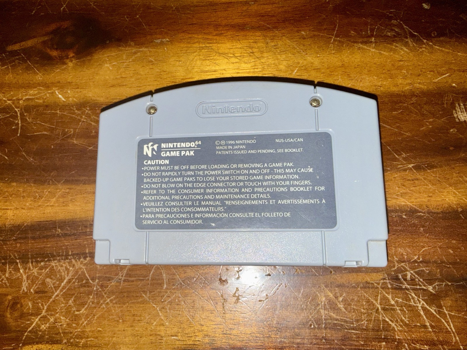 Mortal Kombat Trilogy N64 Authentic Cartridge Tested Working