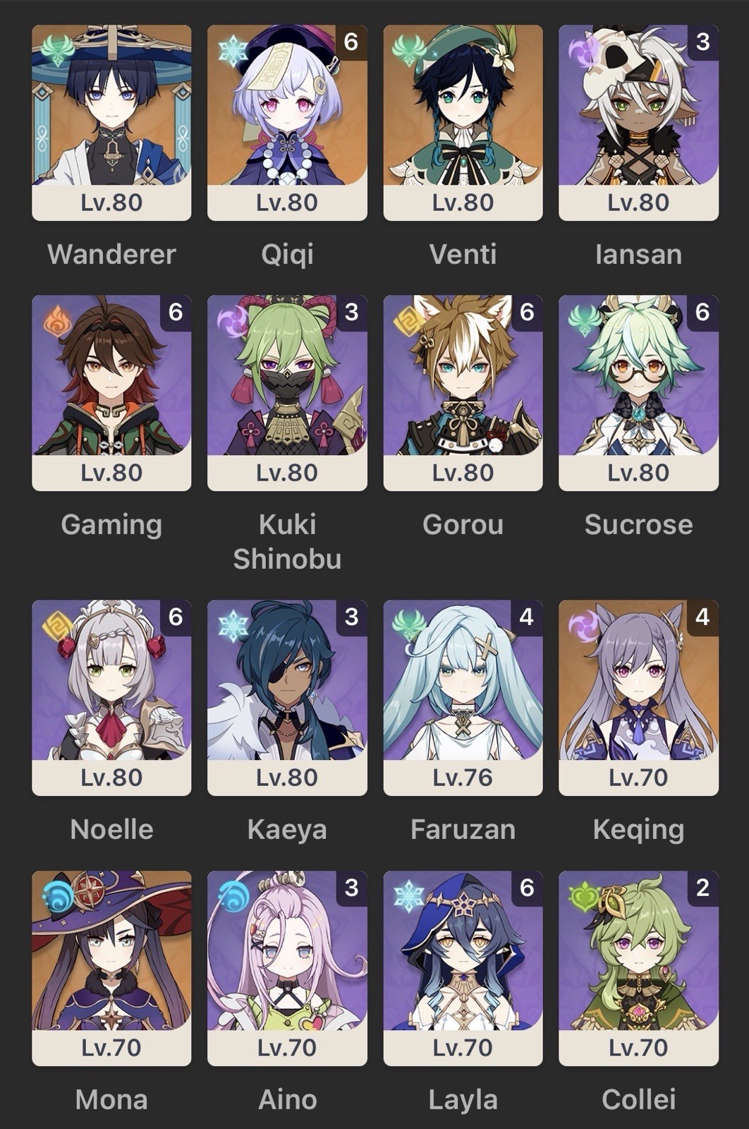 High-End Genshin Impact Account | North America (NA) Server