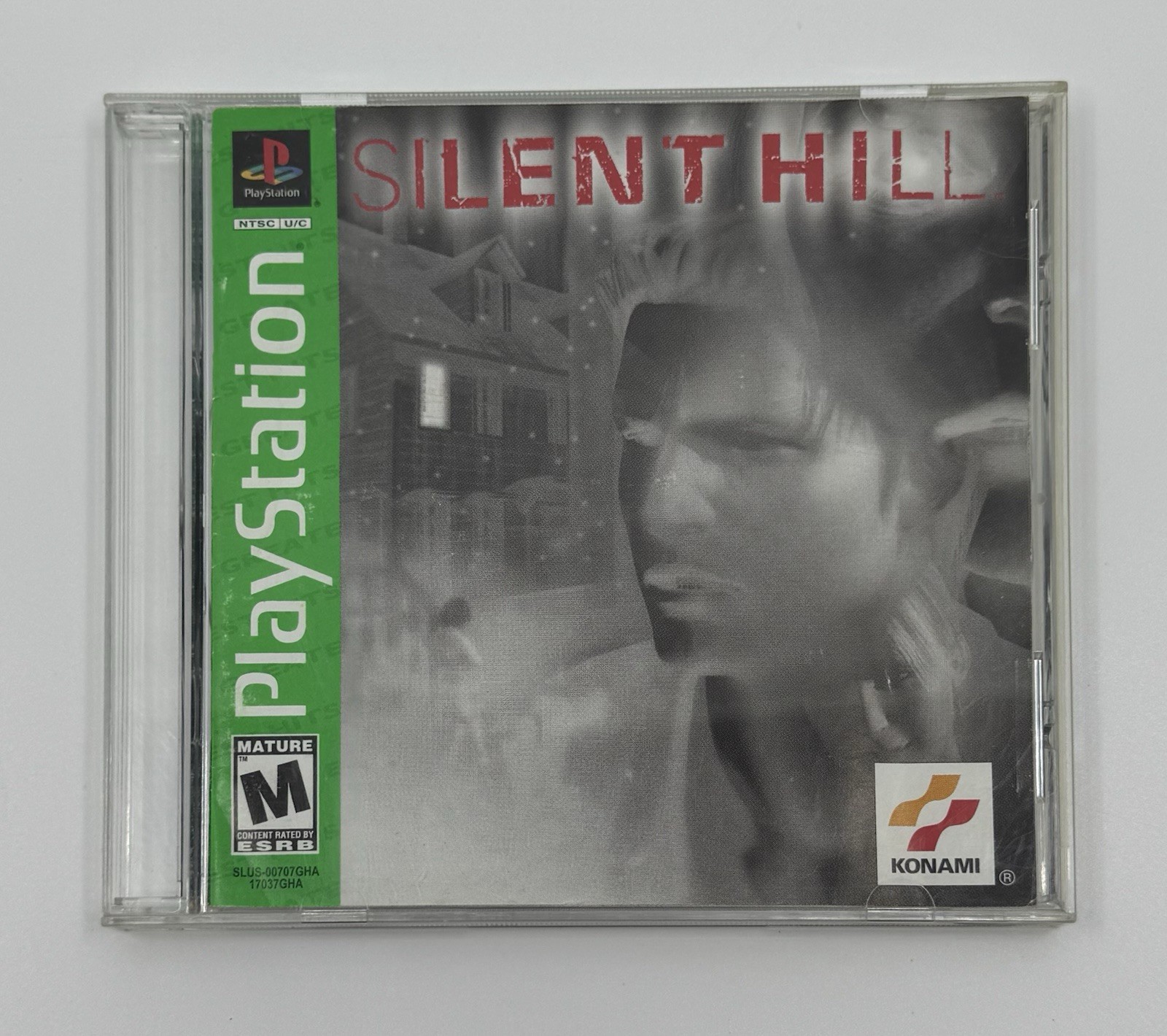 Silent Hill PS1 Manual And Disc ONLY Missing Rear Insert Tested Authentic
