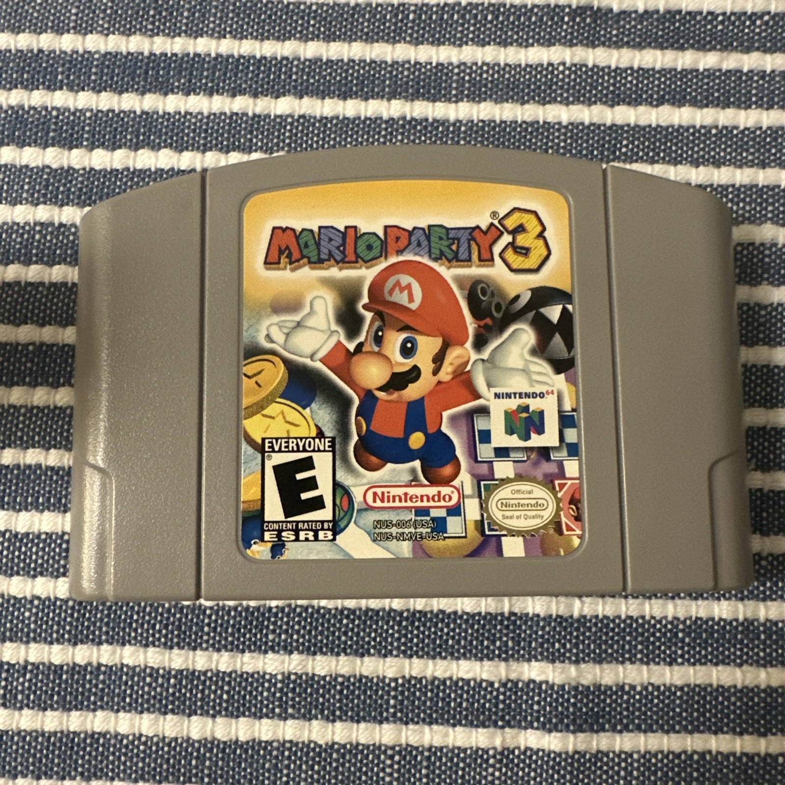 Mario Party 3 (Nintendo 64) COMPLETE w/ Box, Manual, Cartridge