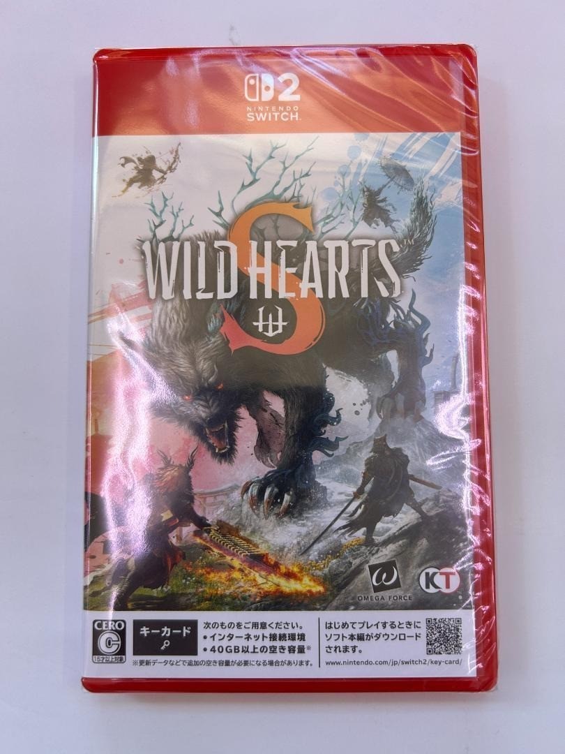 Brand New WILD HEARTS S Nintendo Switch 2 Hunting Action Game Multilingual Japan