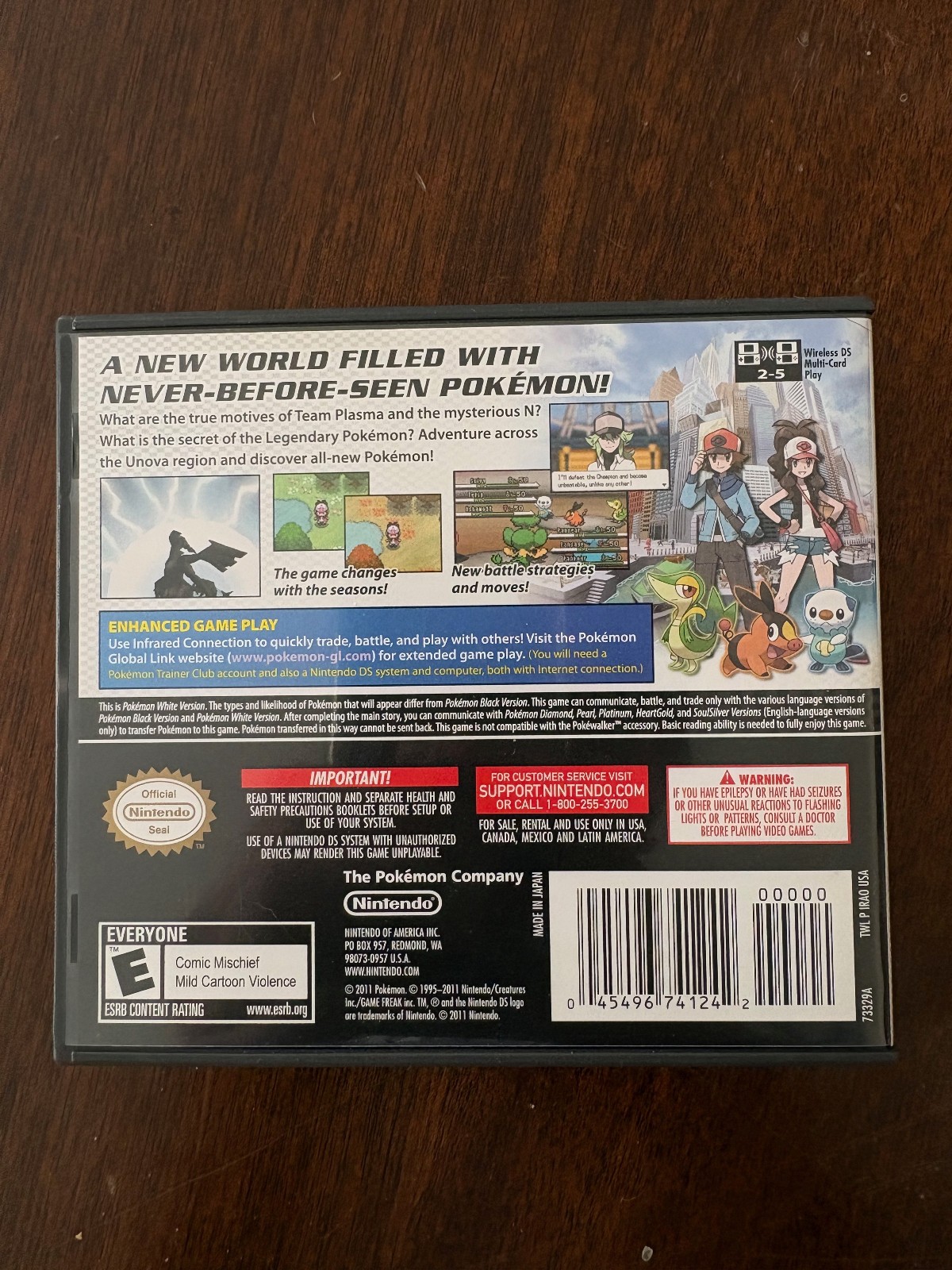 Pokemon White Version (DS) – CIB