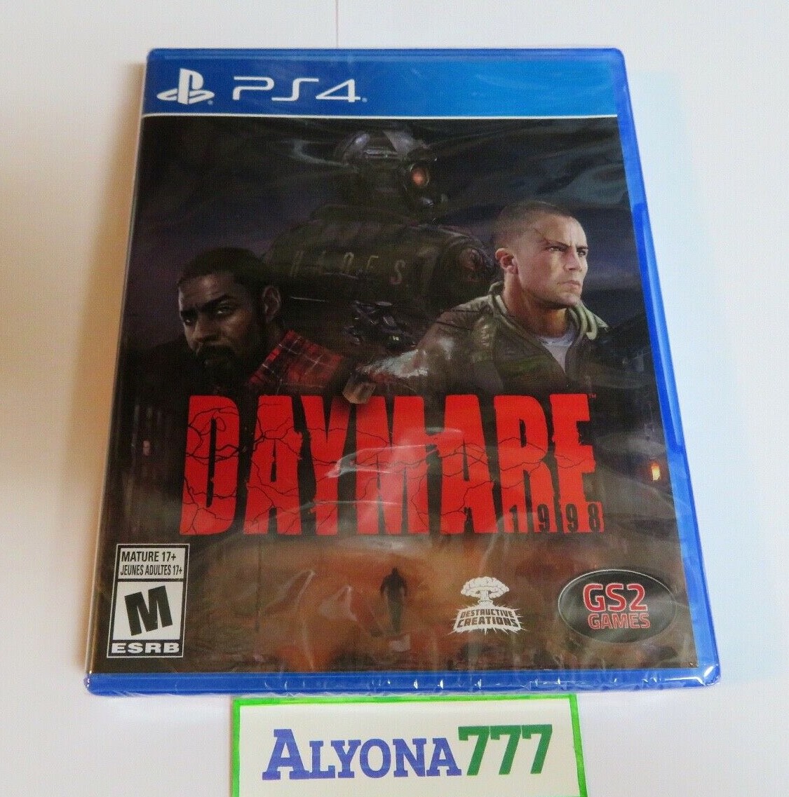Daymare 1998 PS4 (Sony PlayStation 4, 2019) ***BRAND NEW & FACTORY SEALED***