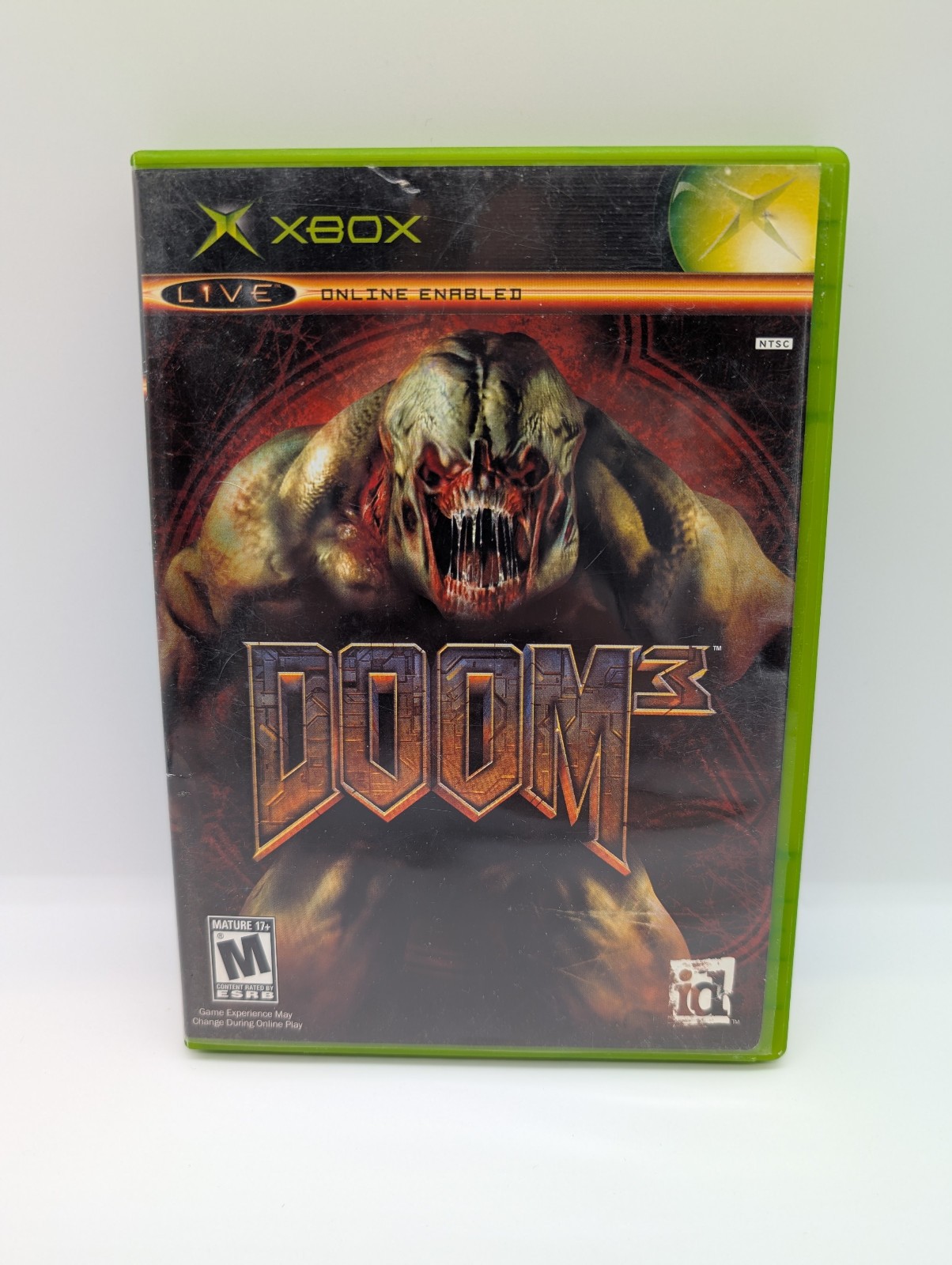 Doom 3 (Xbox, 2005) GOOD W/MANUAL! MAIL IT TOMORROW!