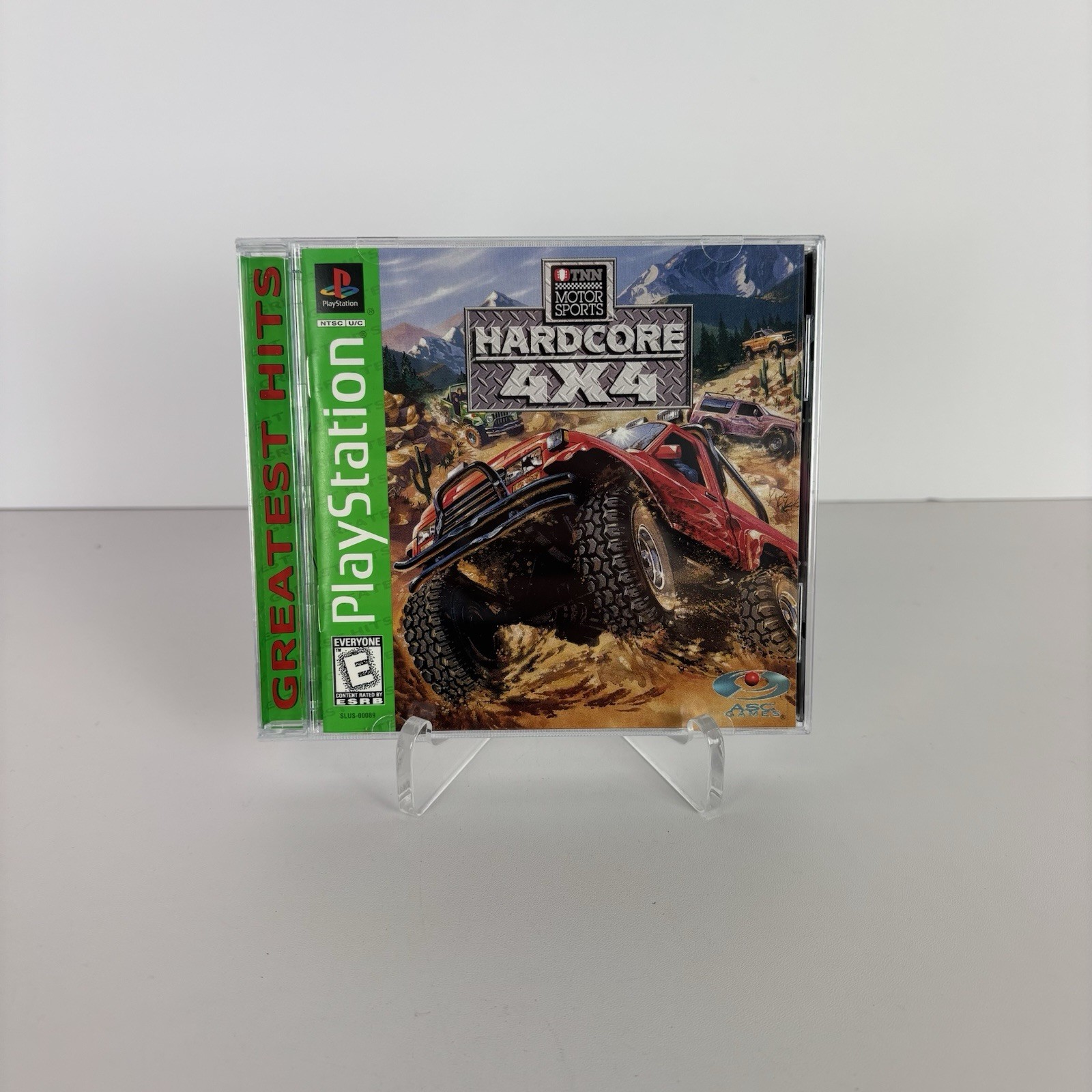 TNN Motor Sports Hardcore 4×4 (PlayStation 1 PS1) Complete CIB