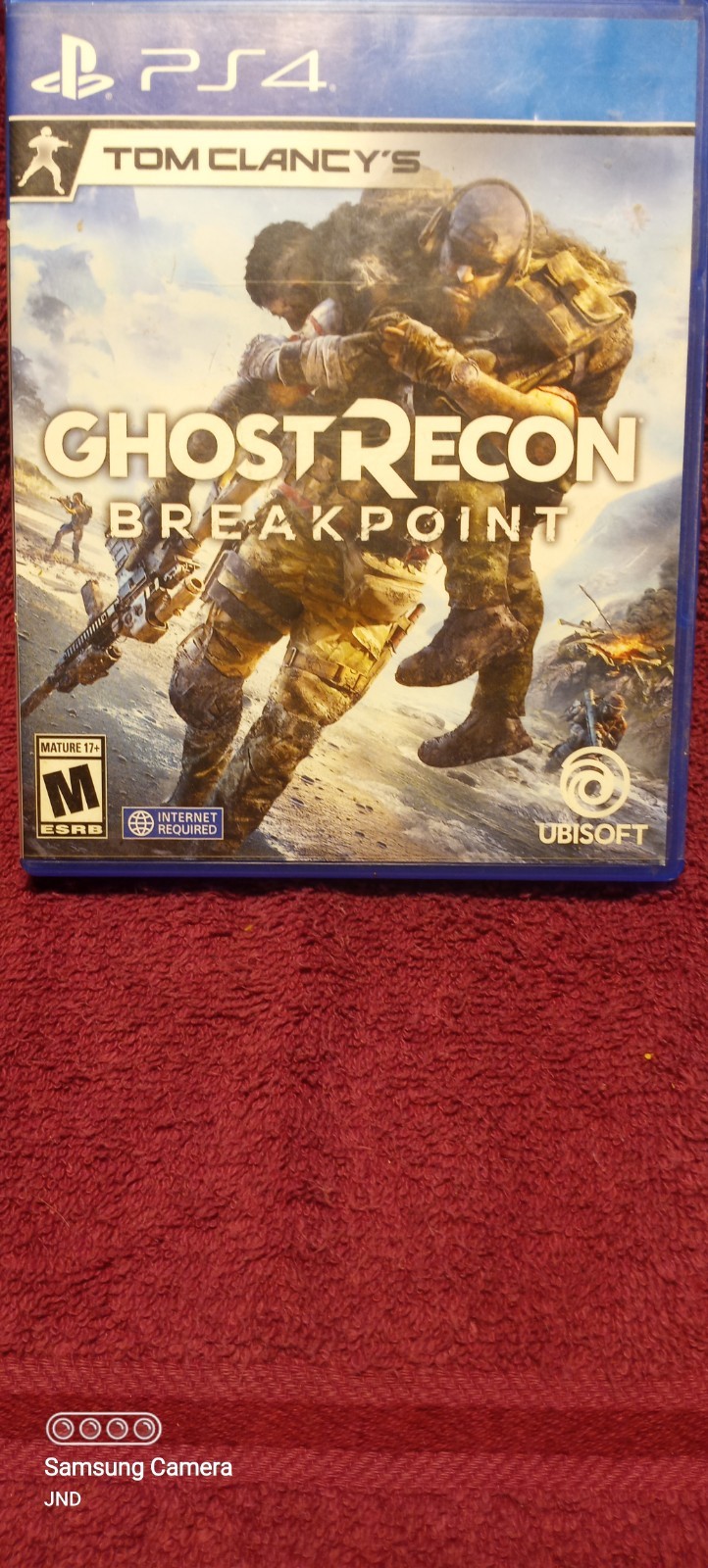 Ubisoft Ghost Recon: Breakpoint Shooter PS4 Game, Internet Required, Mature