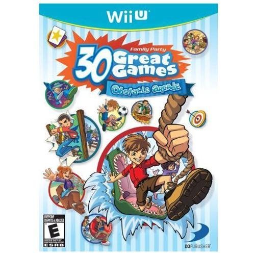 Family Party: 30 Great Games Obstacle Arcade (Nintendo Wii U, 2012)