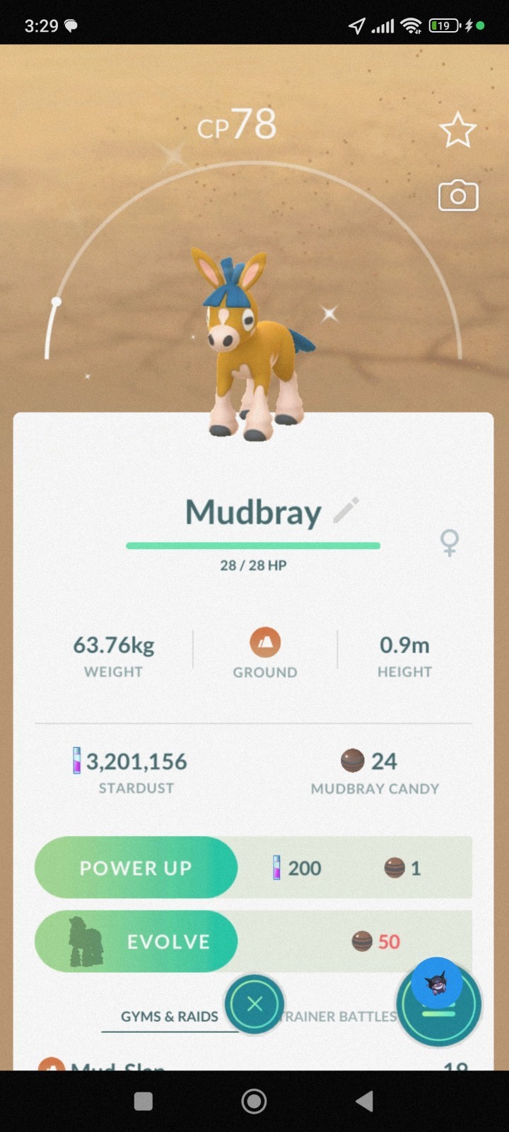 Pokemon Shiny Mudbray Caught In Tokyo Go Fest 2026