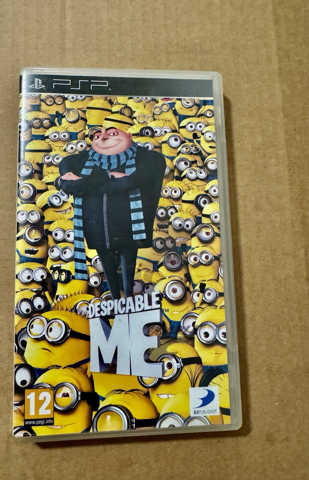 Despicable Me Minios (Sony PSP, ) Region Free ,ENGLISH GAME