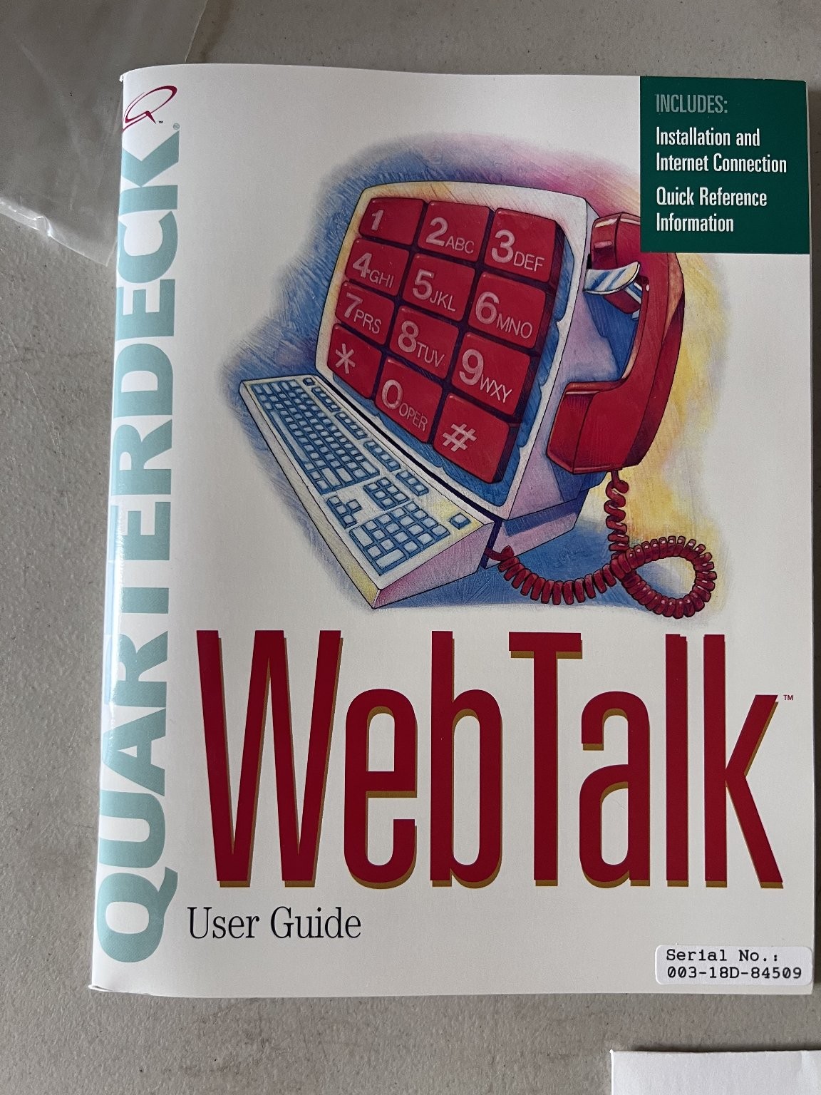 Quarterdeck WebTalk Mosaic Windows 3.1 95 Software Internet