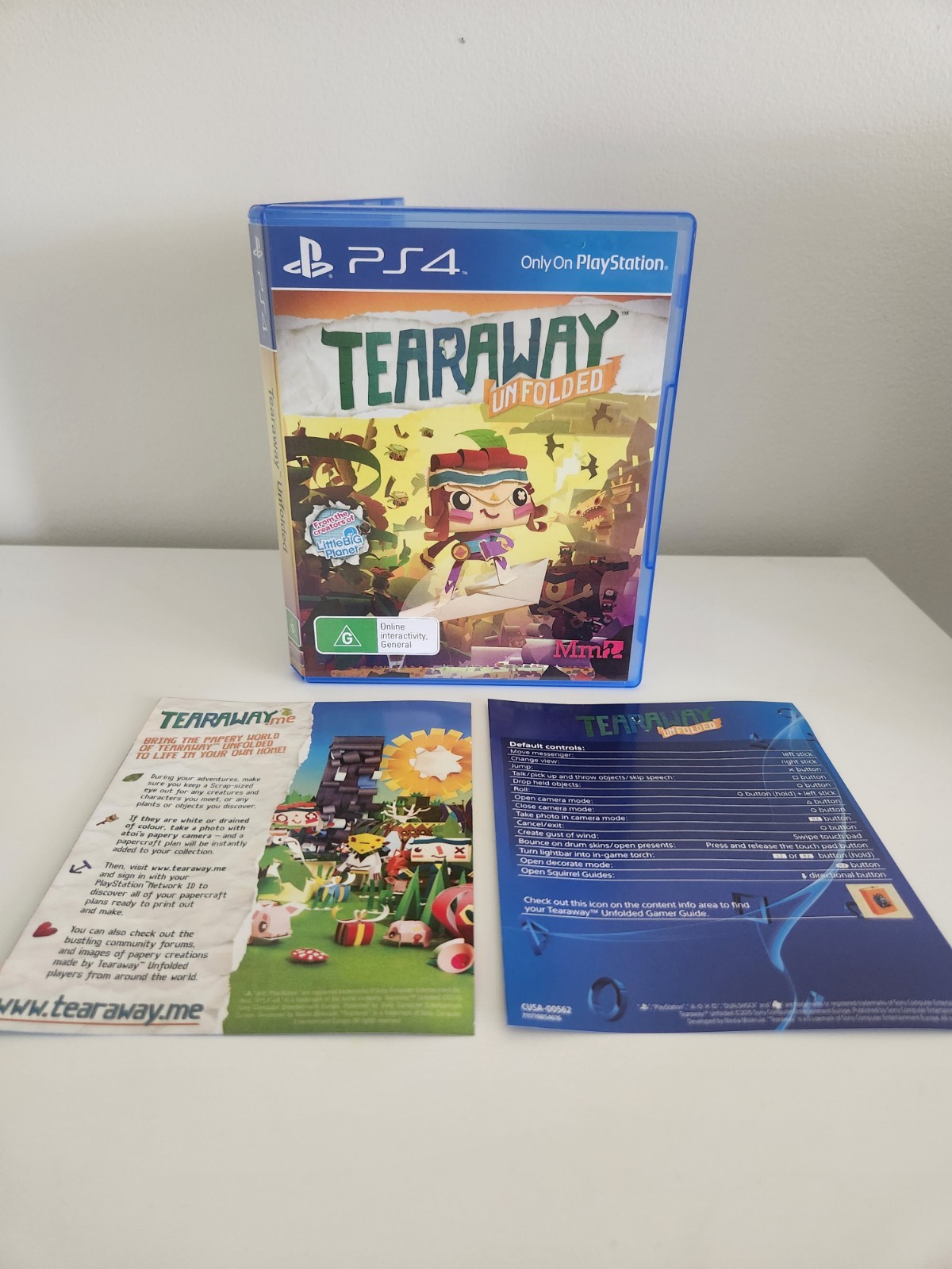 Tearaway Unfolded | PS4 | Complete