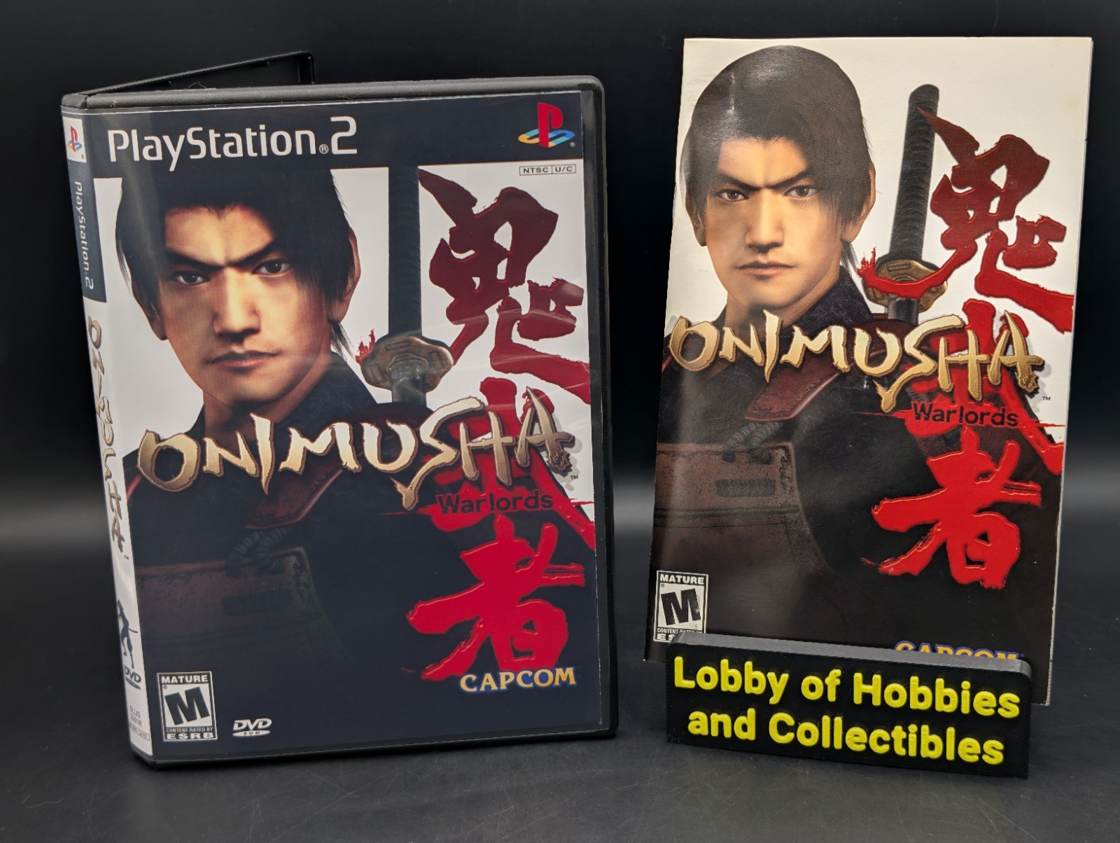 Onimusha Warlords ( PlayStation 2 PS2 ) Mint Disc W/ Manual – Reprinted Cover
