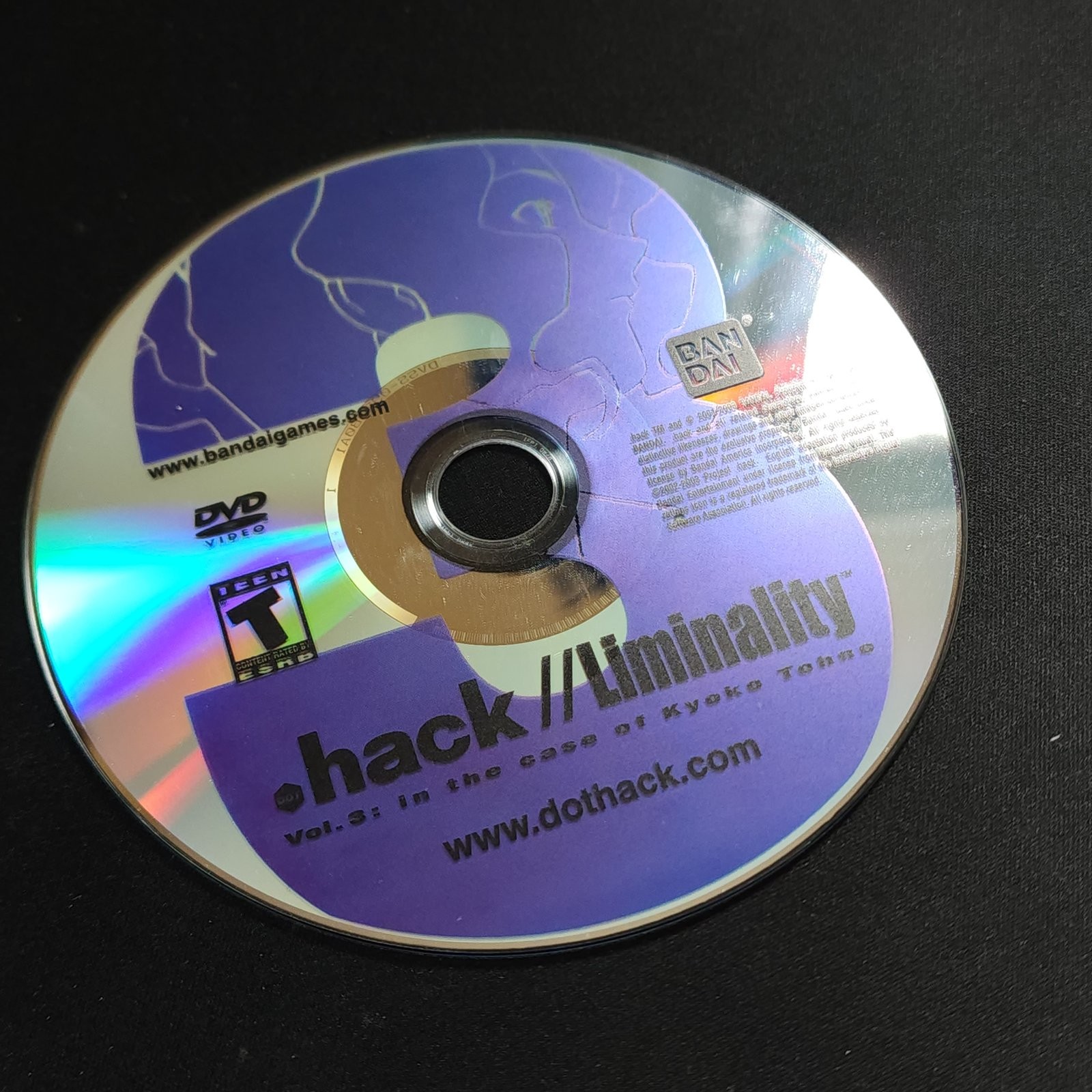 .hack//Outbreak Part 3 PS2 CIB NTSC-U/C Tested Reg Card & DVD Included