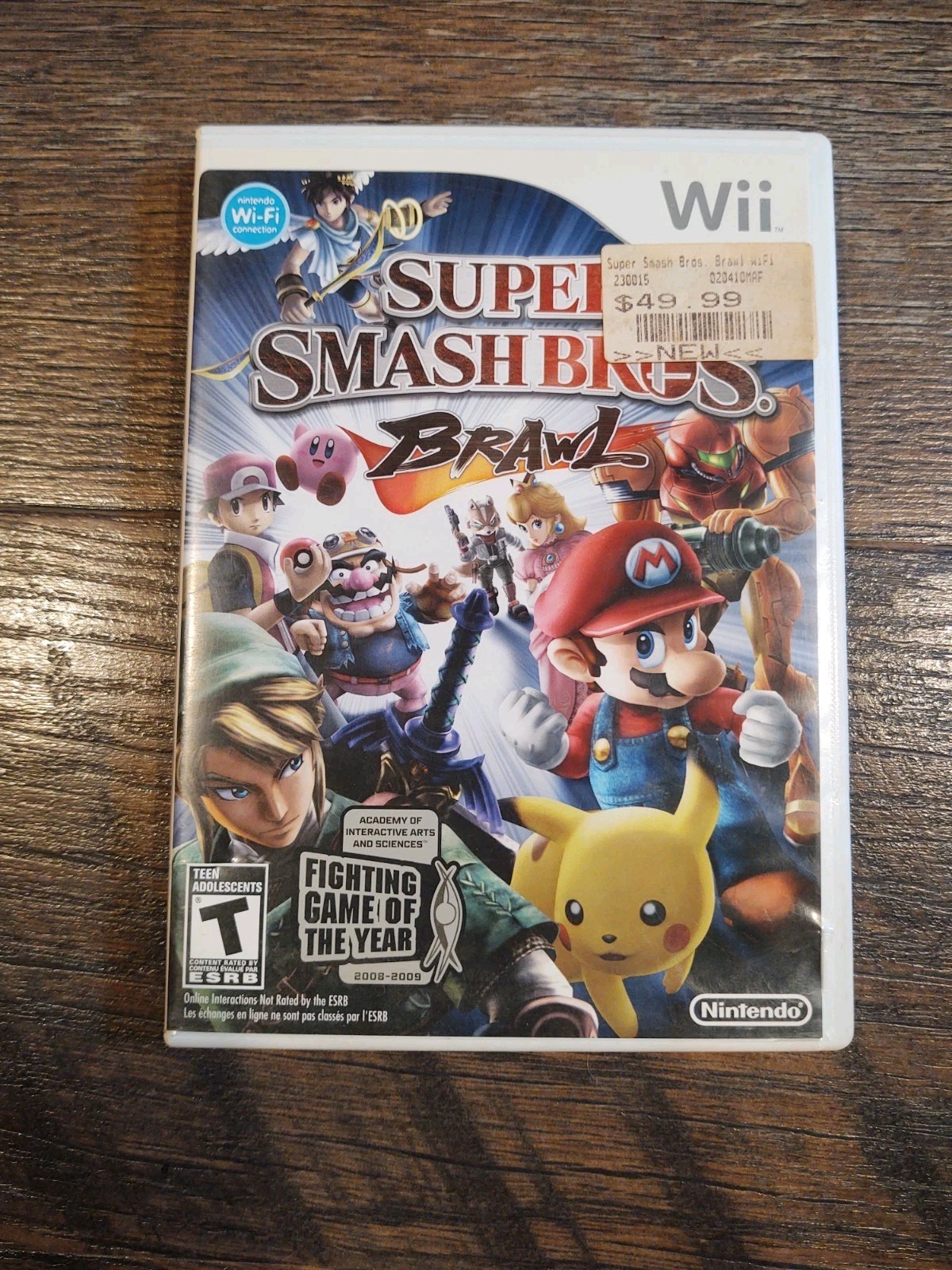 Super Smash Bros Brawl Nintendo Wii CIB Complete in Box Tested Working NTSC