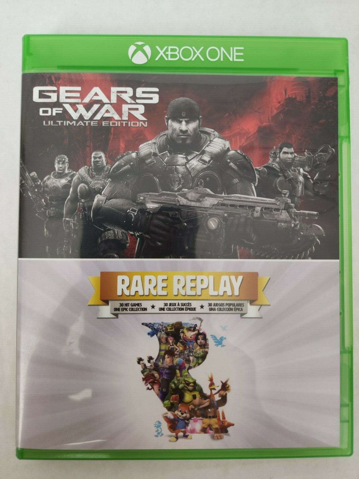 Gears of War Ultimate Edition and Rare Replay Combo Xbox One RARE