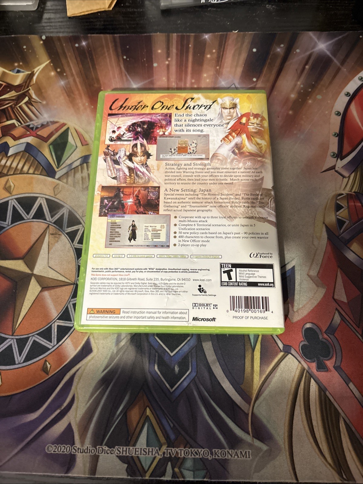 Samurai Warriors 2: Empires; Boxed (Microsoft Xbox 360, 2007) CIB