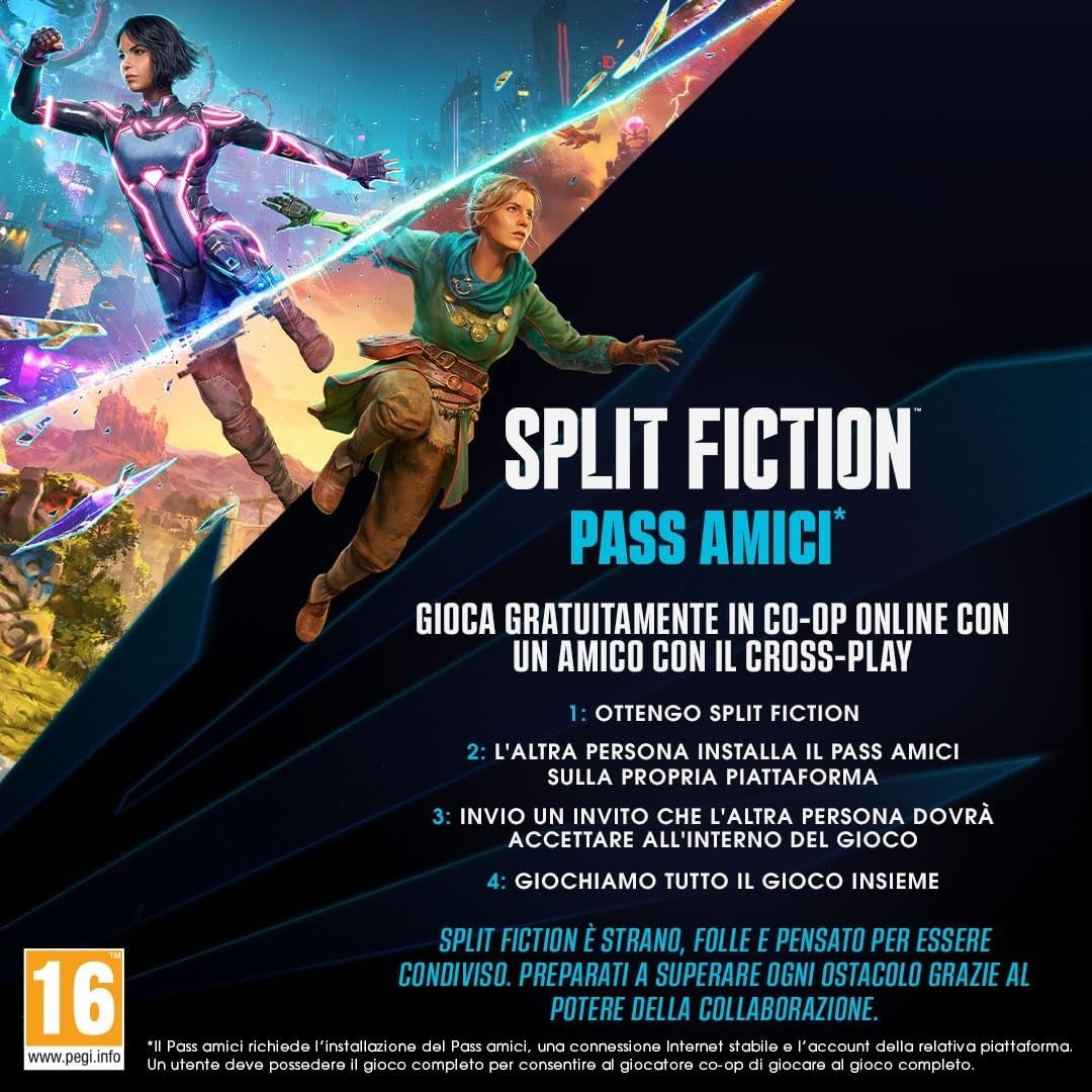 Split Fiction Juego Fisico para Consola Sony PlayStation 5 PS5