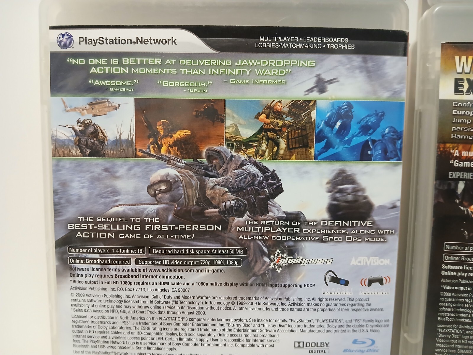 Battlefield 3, COD: Ghosts, COD: Modern Warfare 2, COD: World at War PS3 Games!