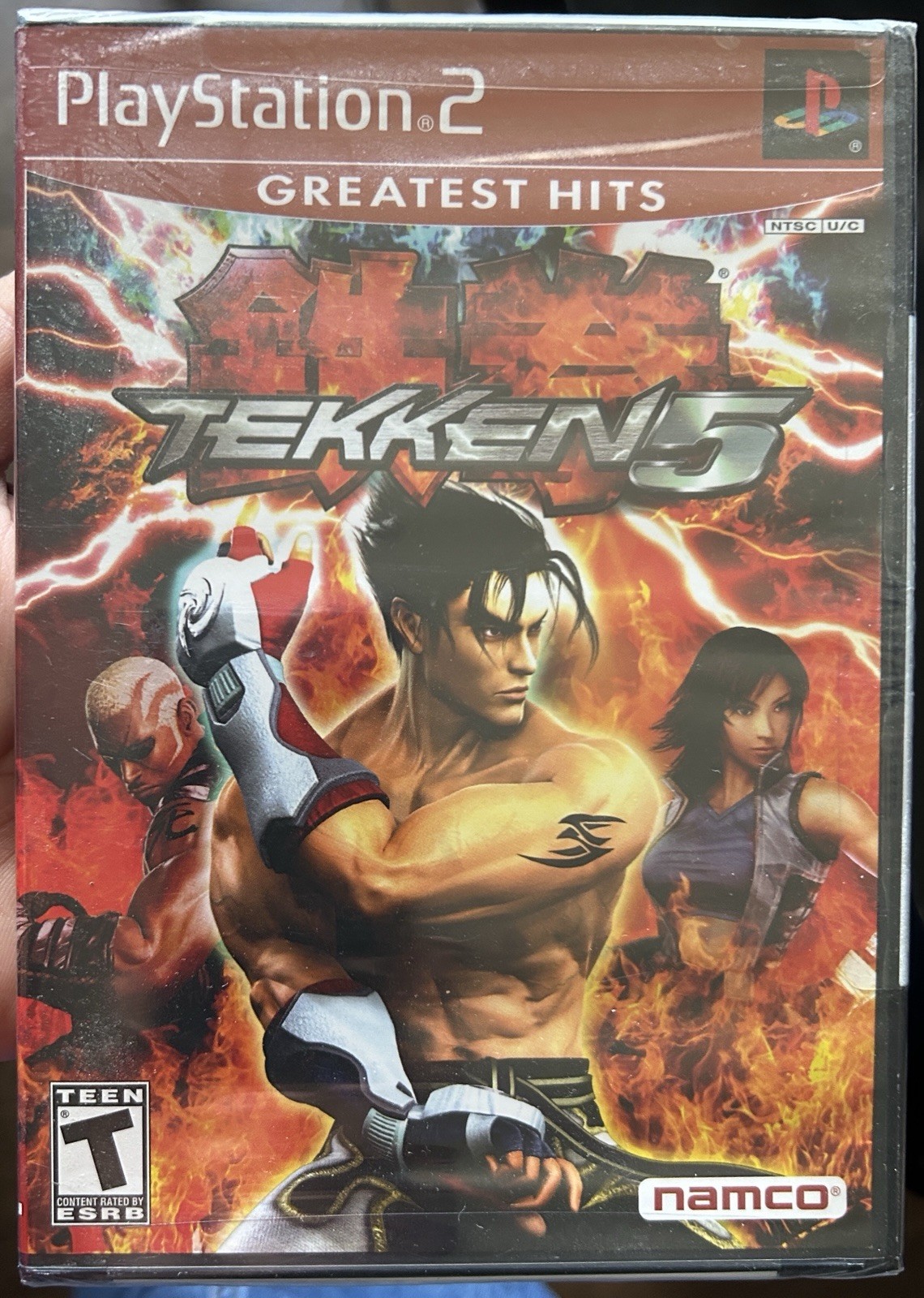 Brand New Tekken 5 PS2 (Sony PlayStation 2, 2005) Greatest Hits