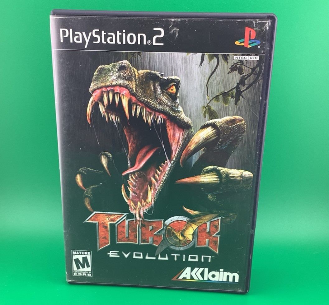 Turok: Evolution (Sony PlayStation 2 PS2) *Pre-Owned* Free Shipping