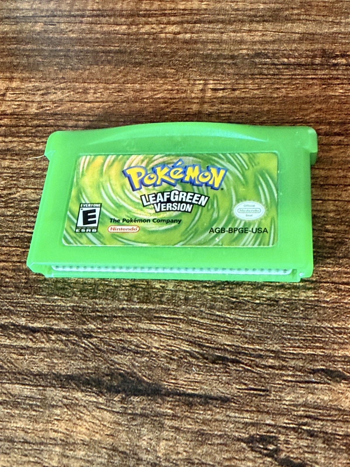 Pokémon LeafGreen Version, GBA, Save-tested