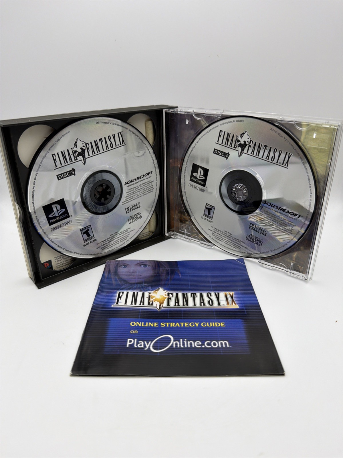 Final Fantasy IX (Sony PlayStation 1, 2000) CIB W/ Reg. Card (Tested/Working)