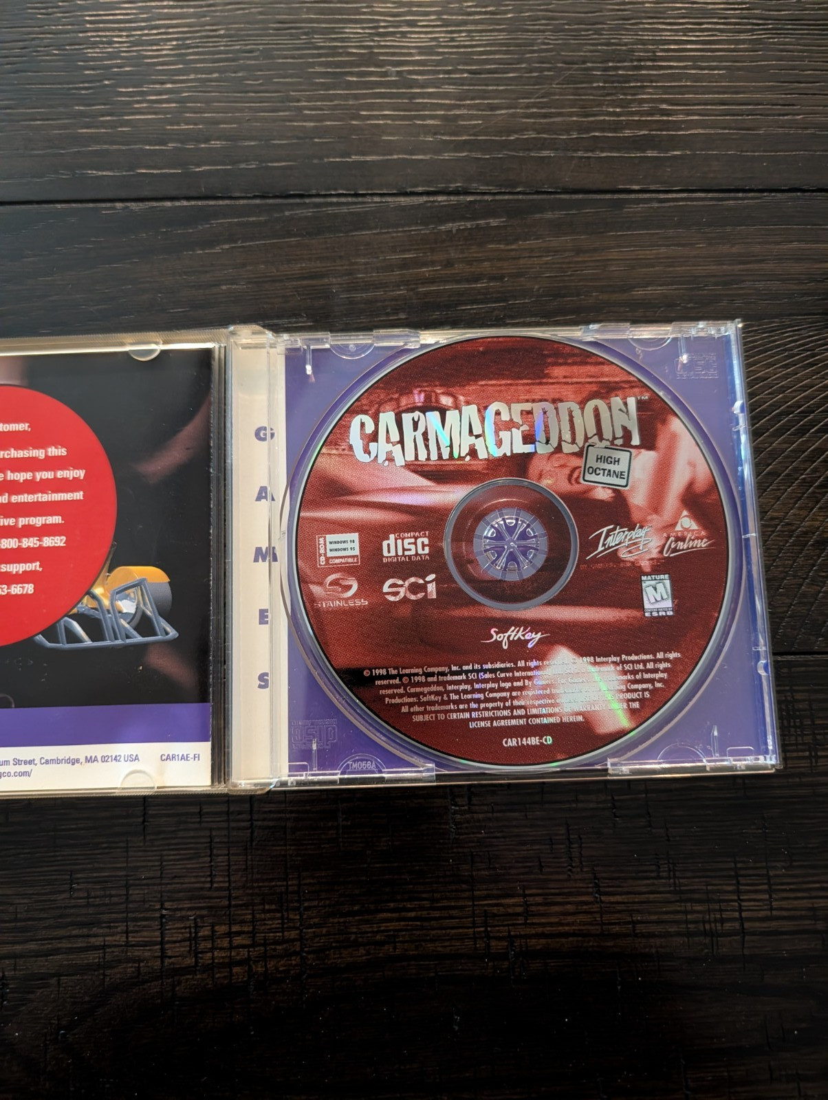 SCI Carmageddon PC Racing Multiplayer 3D Network Play M Mature 1997