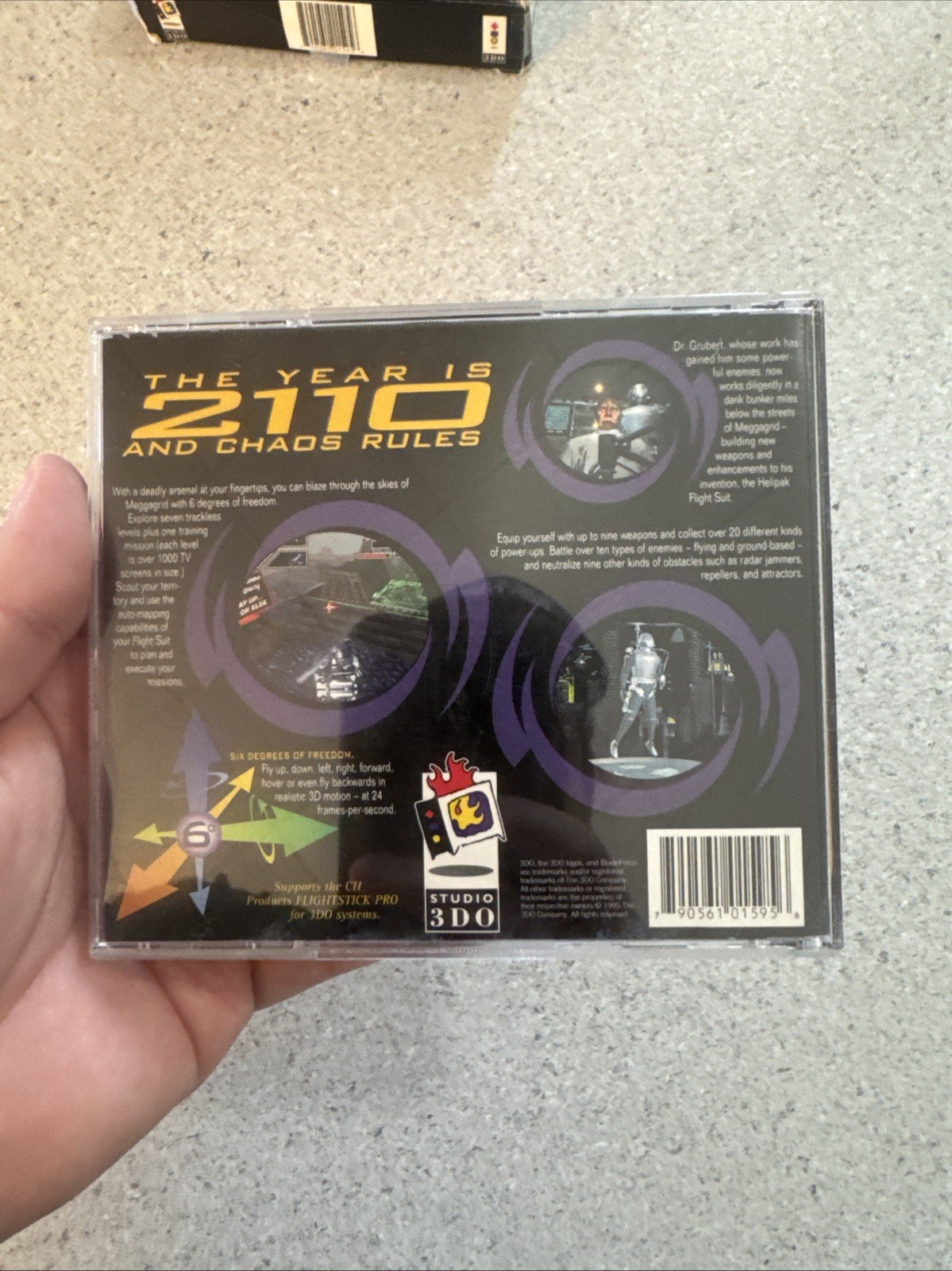 Blade Force (3DO) – CIB Complete – Registration card, Ads, Manual TESTED RARE