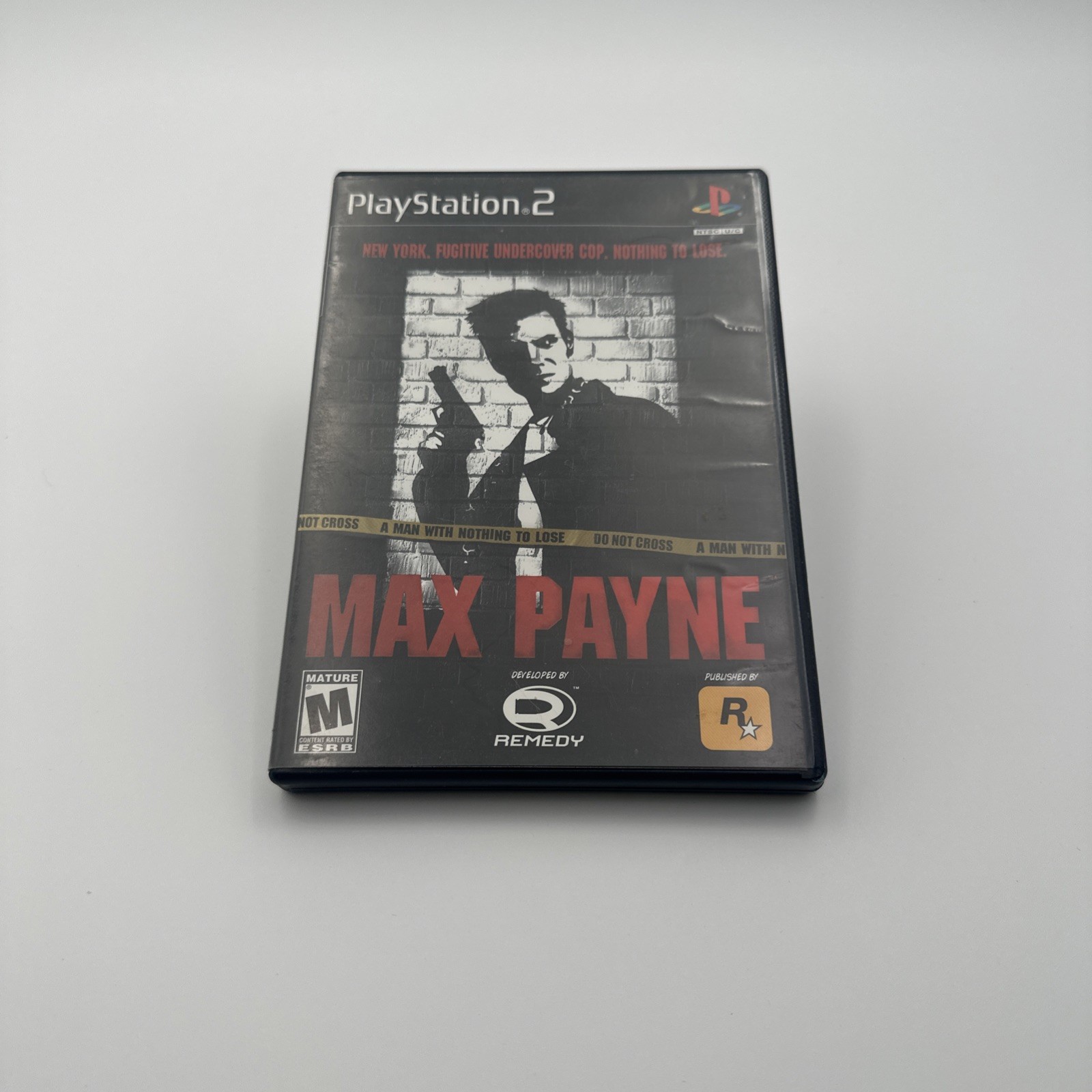 PS2 Max Payne Game Sony PlayStation 2 Case & Disc Only Untested Rockstar Remedy
