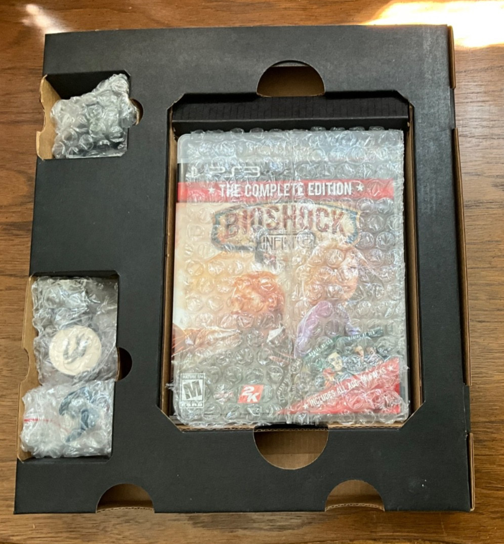 LOT BioShock Infinite Complete Ed. PS3/Ultimate Songbird/Bird-Cage Skeleton Key