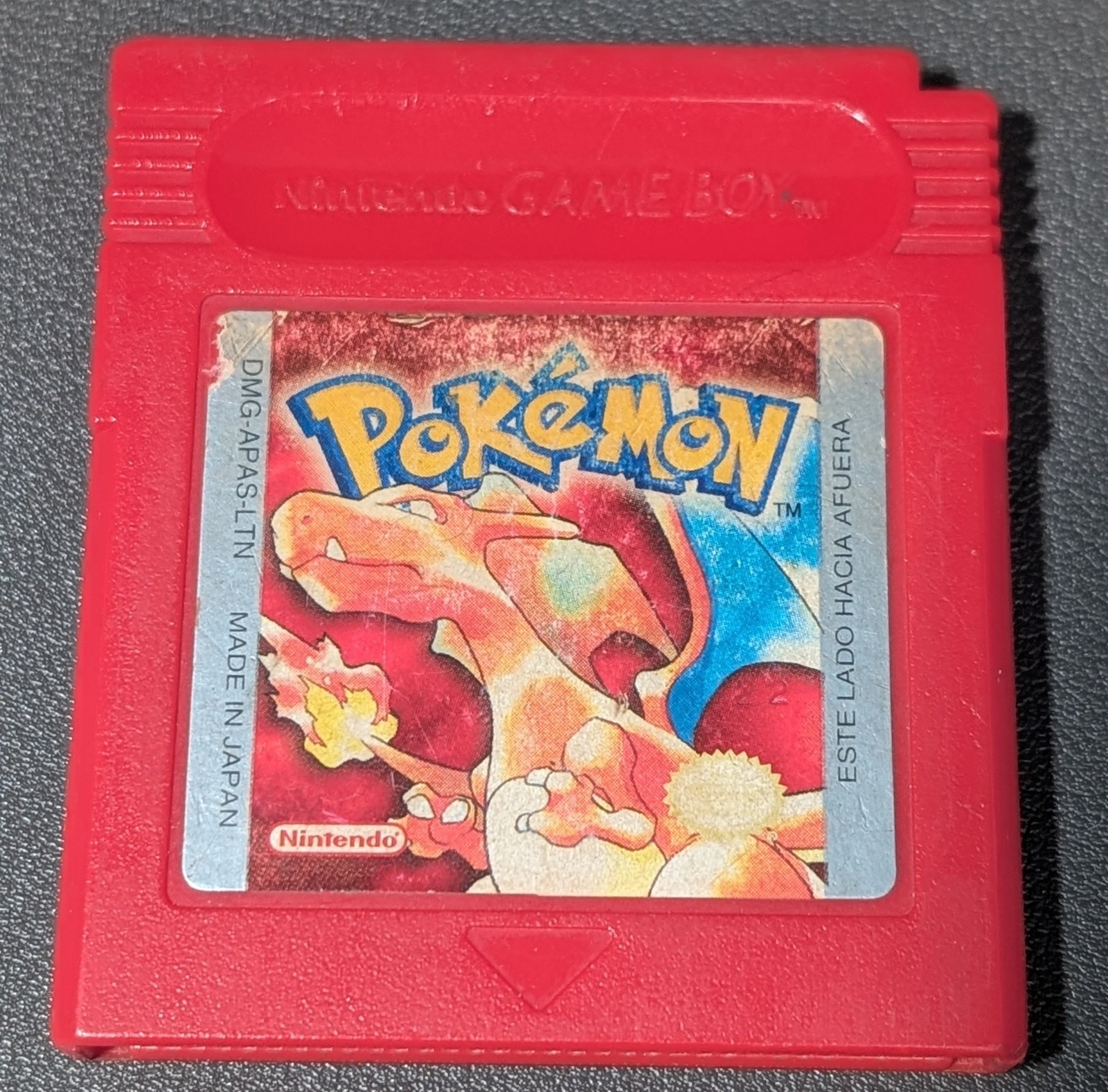 Pokemon Edicion Roja DMG-APAS-LTN Mexico Lat Am Spanish Game Boy New Battery