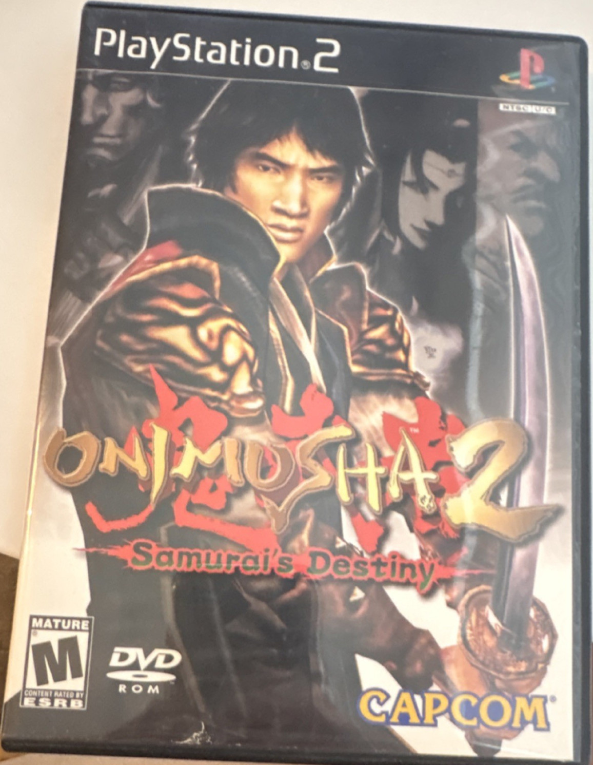 Capcom Onimusha 2: Samurai’s Destiny PS2 Manual NTSC-U/C M-Action Martial Arts