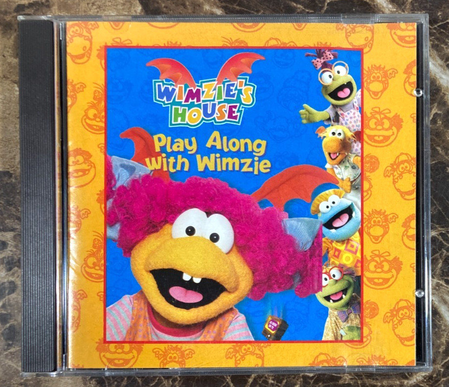 Wimzie’s House Play Along With Wimzie CD-Rom 1999 Windows Mac PC Video Game 90s