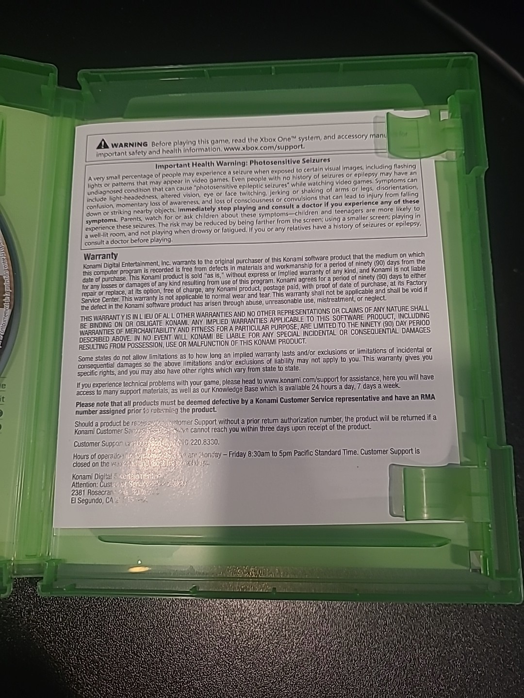 PES Pro Evolution Soccer 2016 xbox one (20 Anniversary) Clean Disc