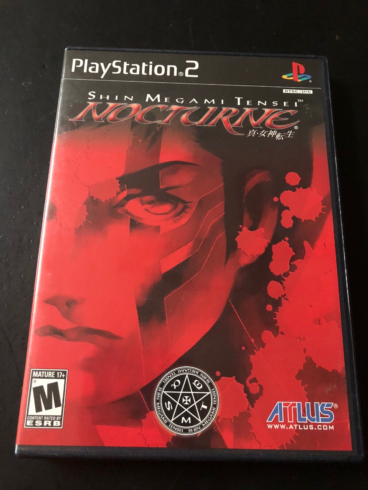 Playstation 2 Shin Megami Tensei: Nocturne Atlus RPG PS2 Game with Manual
