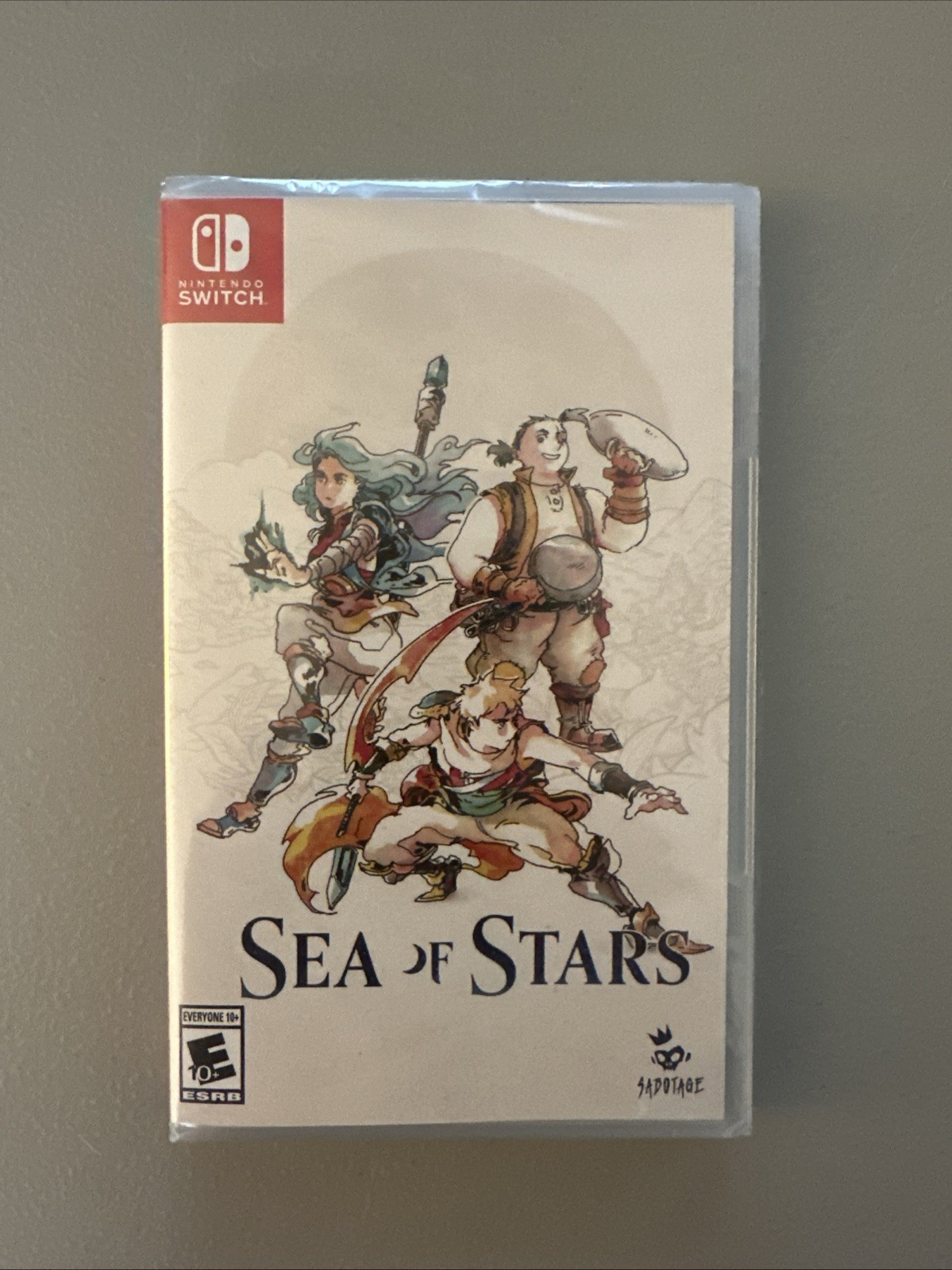 Sea of Stars Iam8bit Exclusive Edition for Switch New with Poster and Slipcover