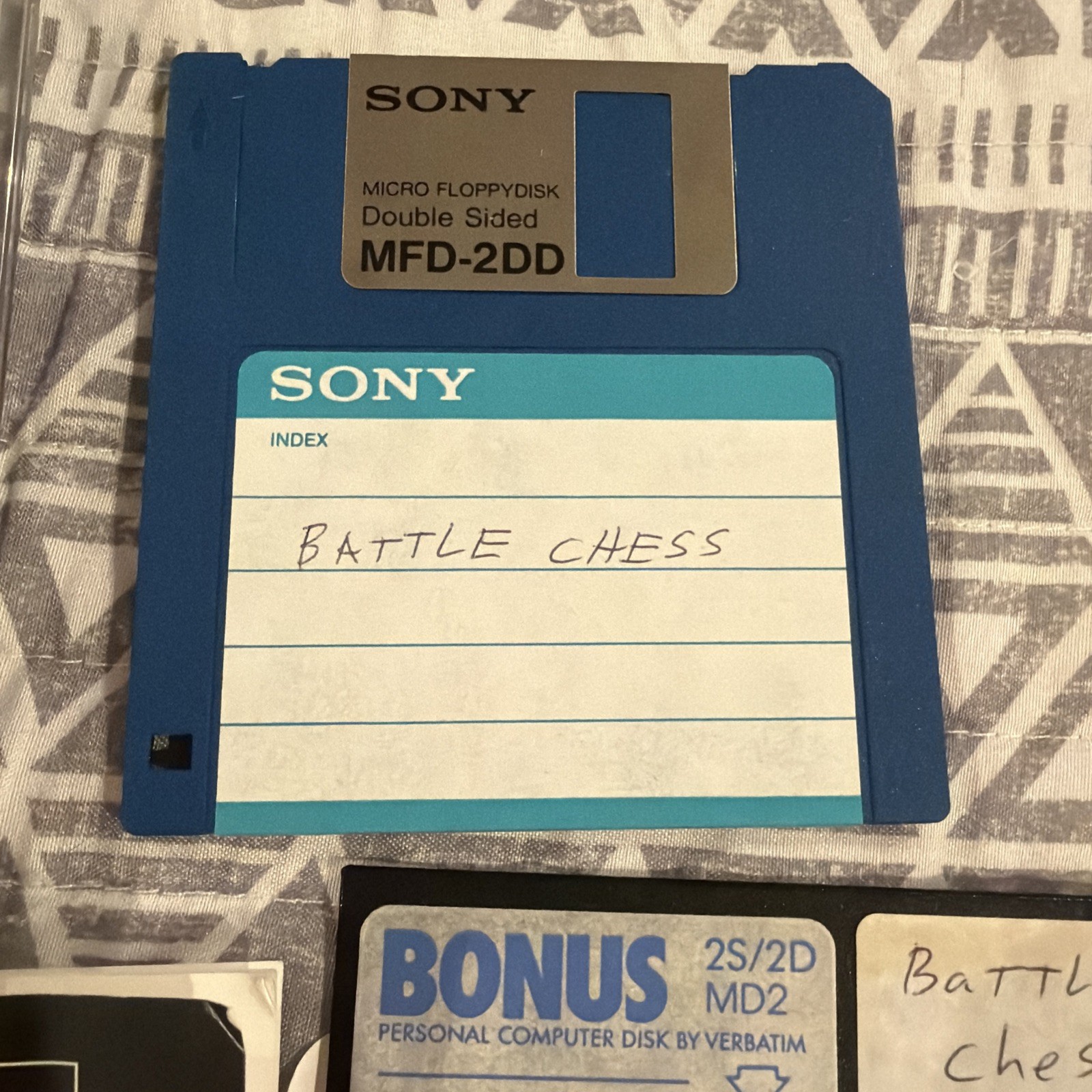 Battle Chess Interplay Commodore IBM on CD, 3.5” & 5.25” Floppy Disks w Manual