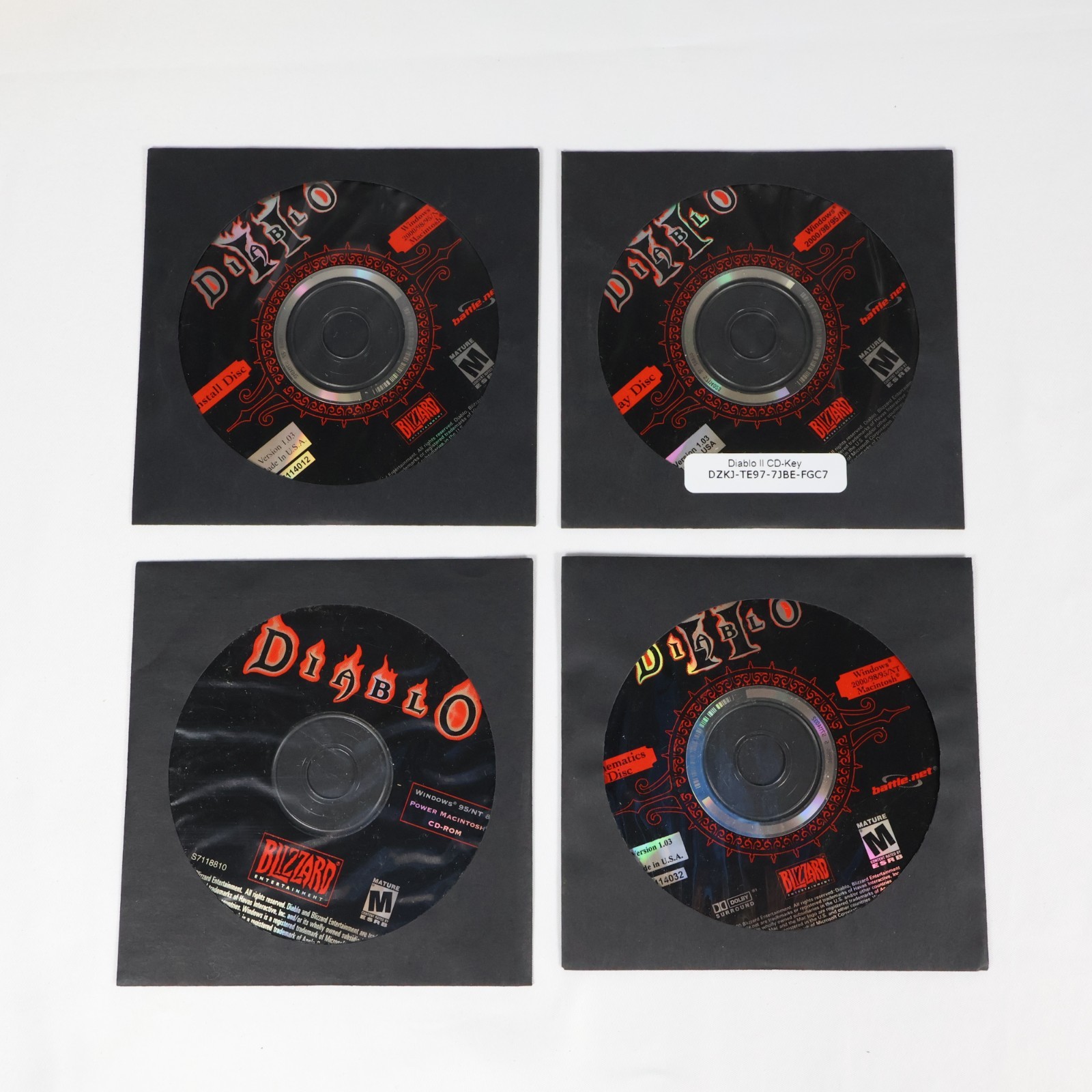 Diablo Battle Chest (PC, 2001) Missing Diablo II Game and Guide | Tested