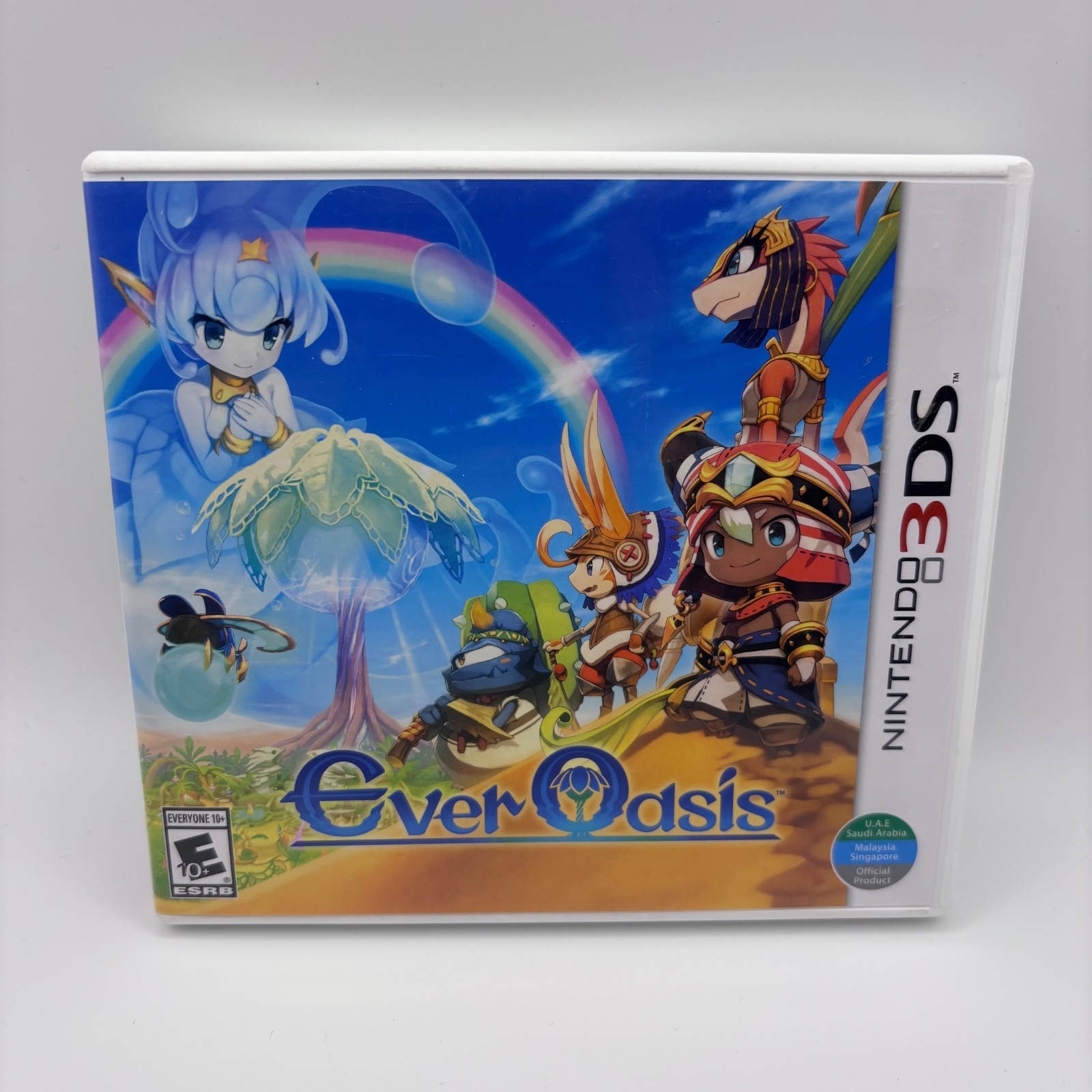 Ever Oasis (Nintendo 3DS, 2017) – Game + Box – Tested Very Good Great Price