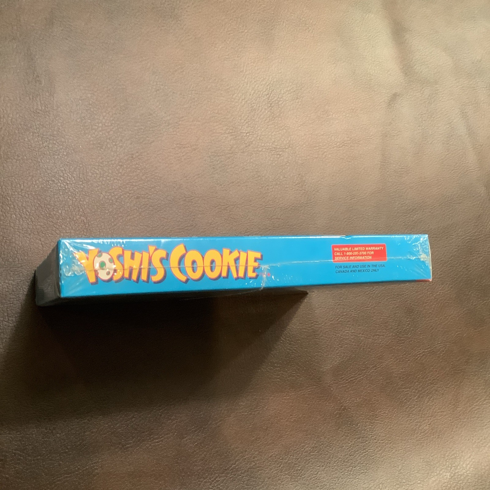 NIB Sealed Yoshi’s Cookie (Nintendo NES, 1993) CIB Complete in Original Box